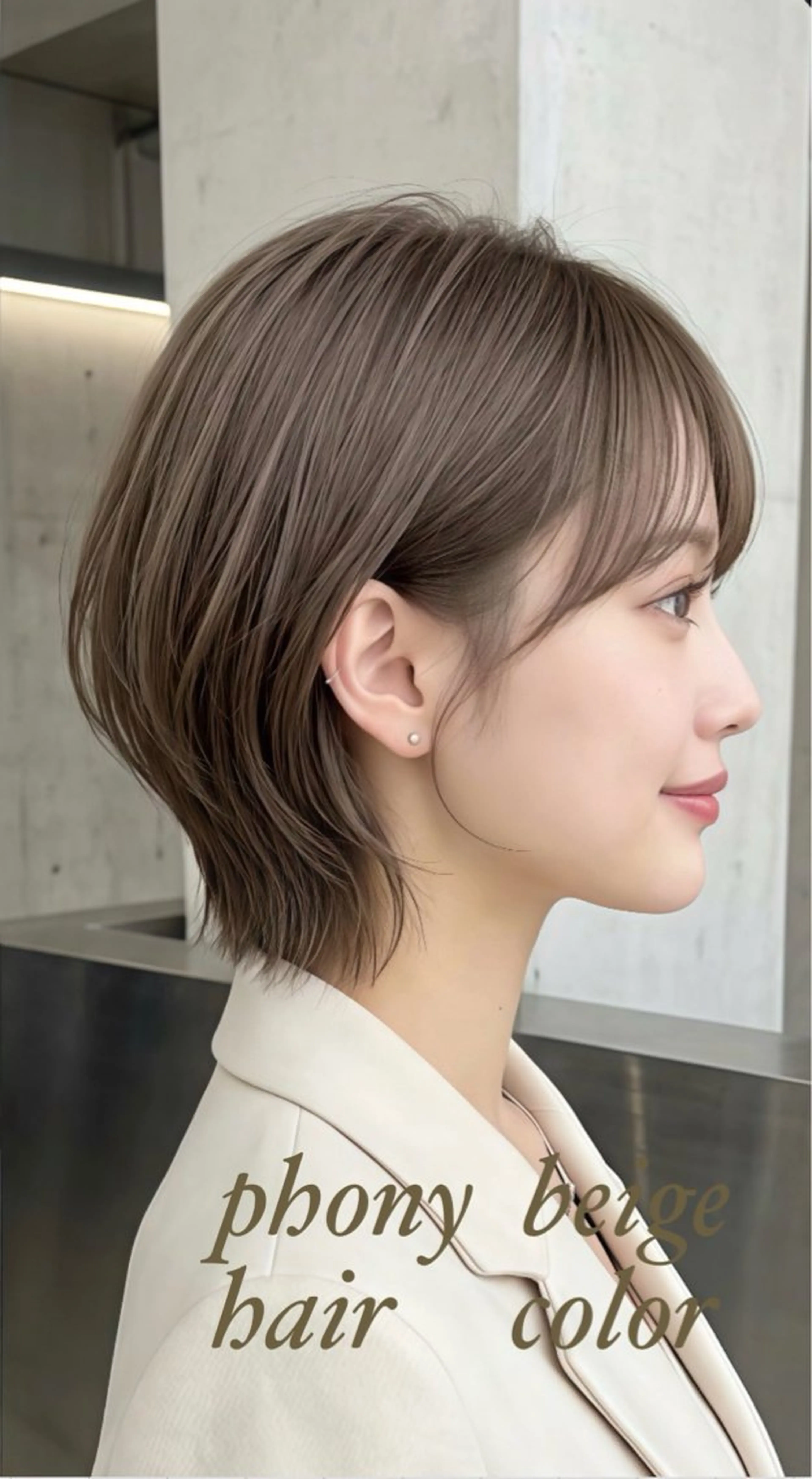 ショート カラー カット ヘアカラー M.SLASH 辻 孝志のヘアスタイル