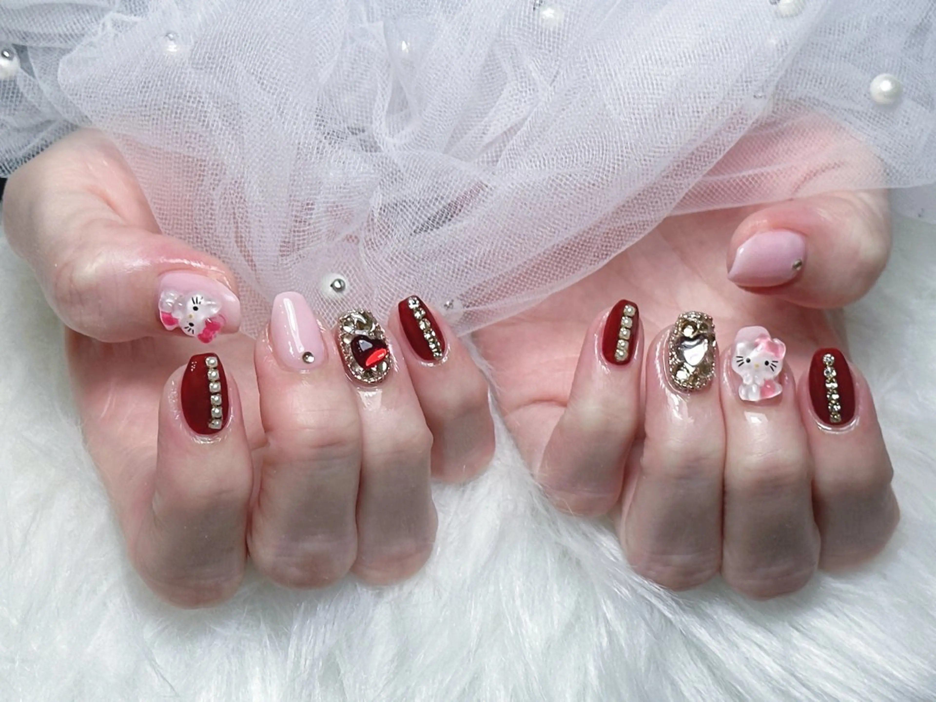 ネイル ハンドネイル 【Eclat エクラ】nail&beauty所属・Eclat〔エクラ〕 MOEKA𝜗𝜚*のネイルデザイン