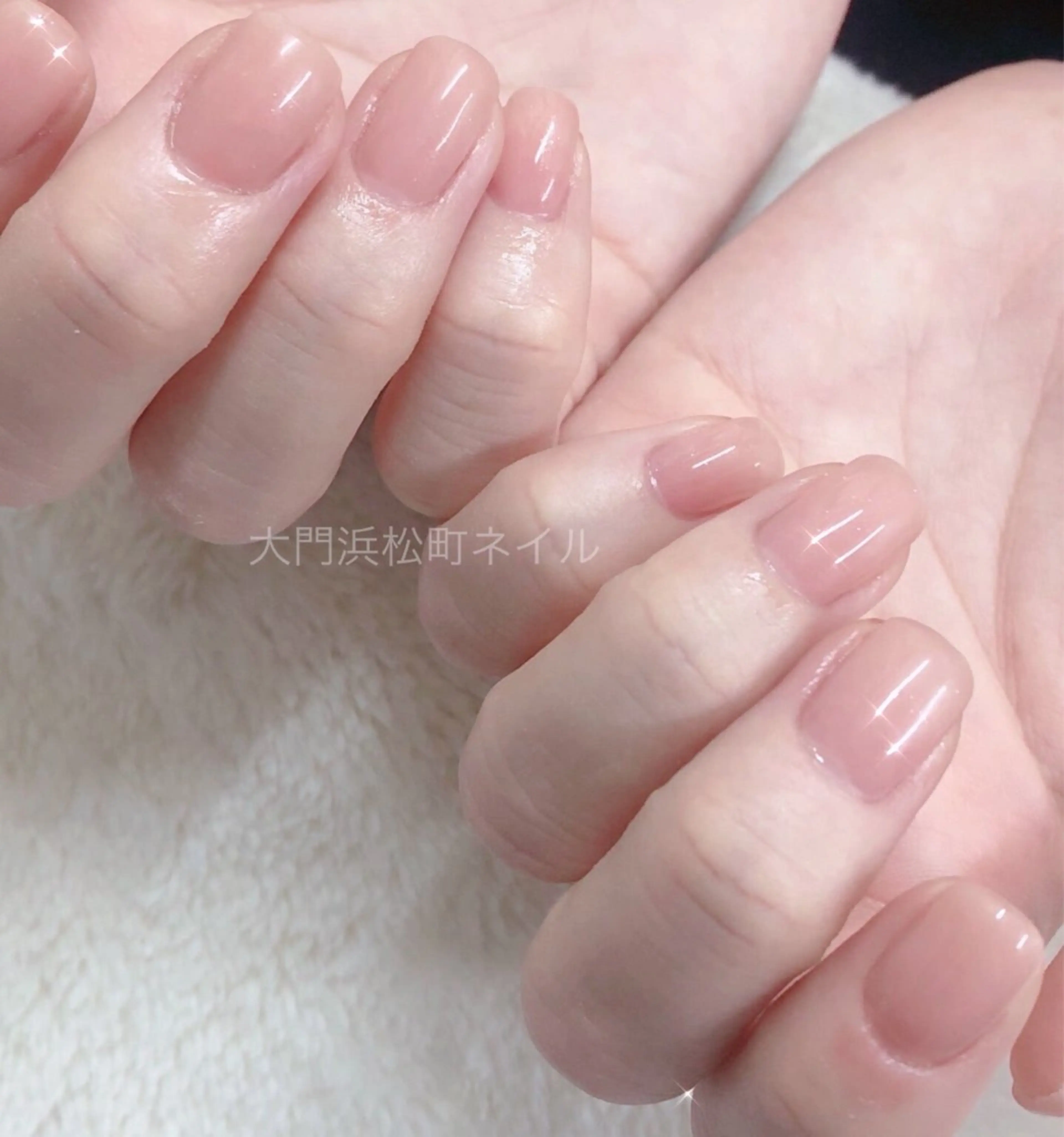 ネイル フレンチネイル ガラスフレンチ マグネットネイル マグネットフレンチ ミラーネイル ハンドネイル ハンドケア 大門浜松町 ネイルのネイルデザイン