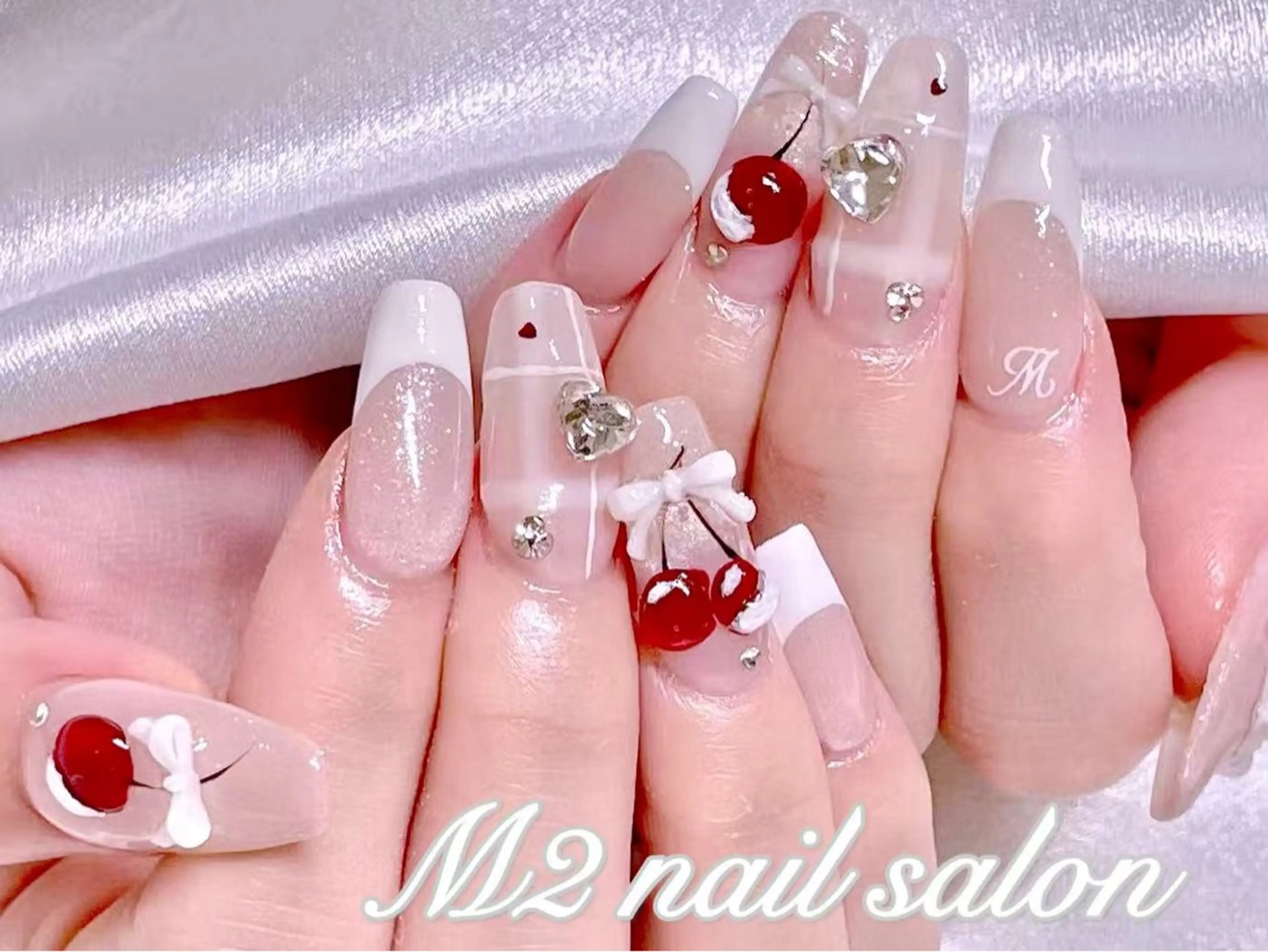 ネイル 長さだし専門店 M2　rikaのネイルデザイン