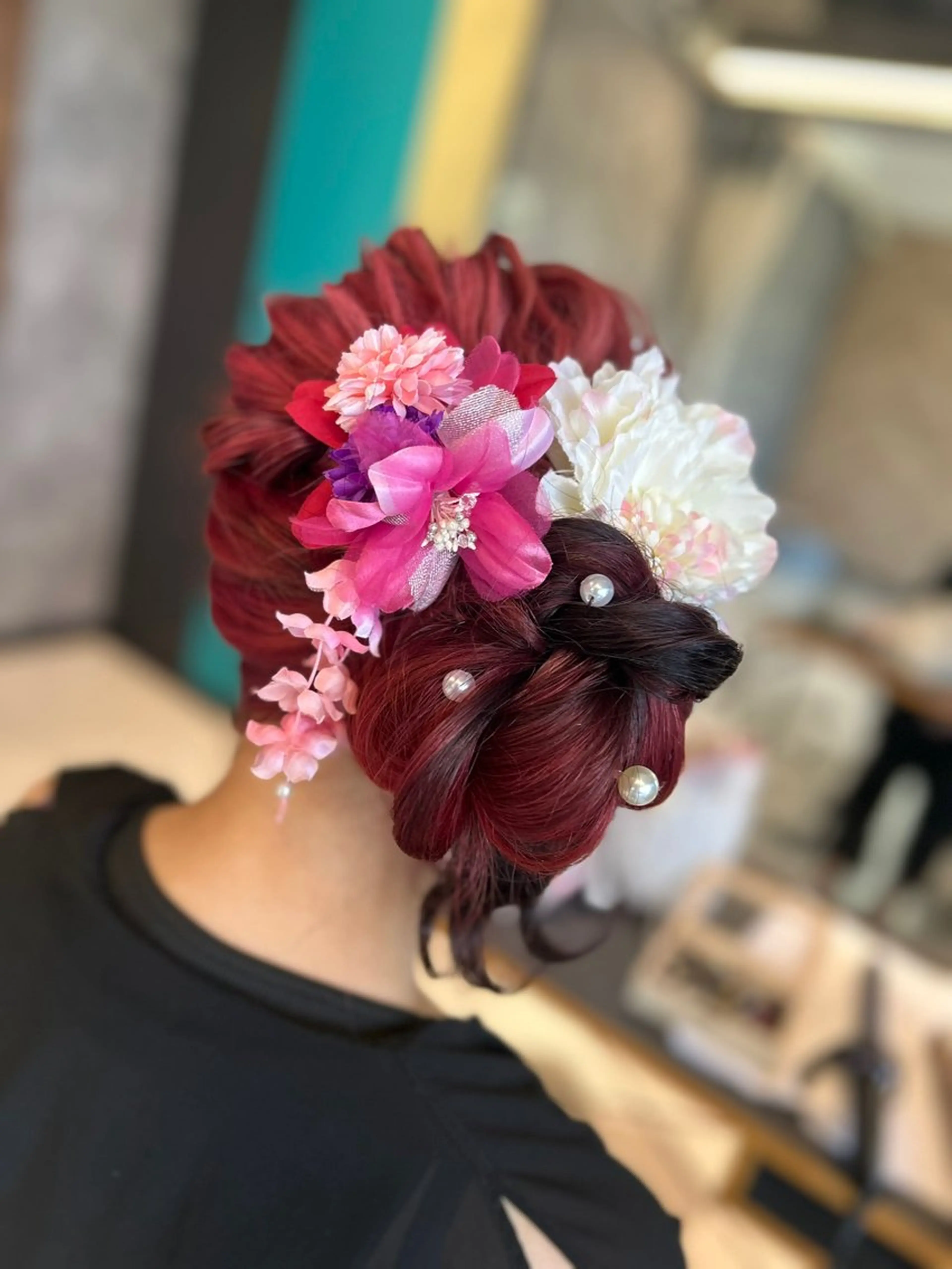 ロング 永澤 一輝のヘアスタイル