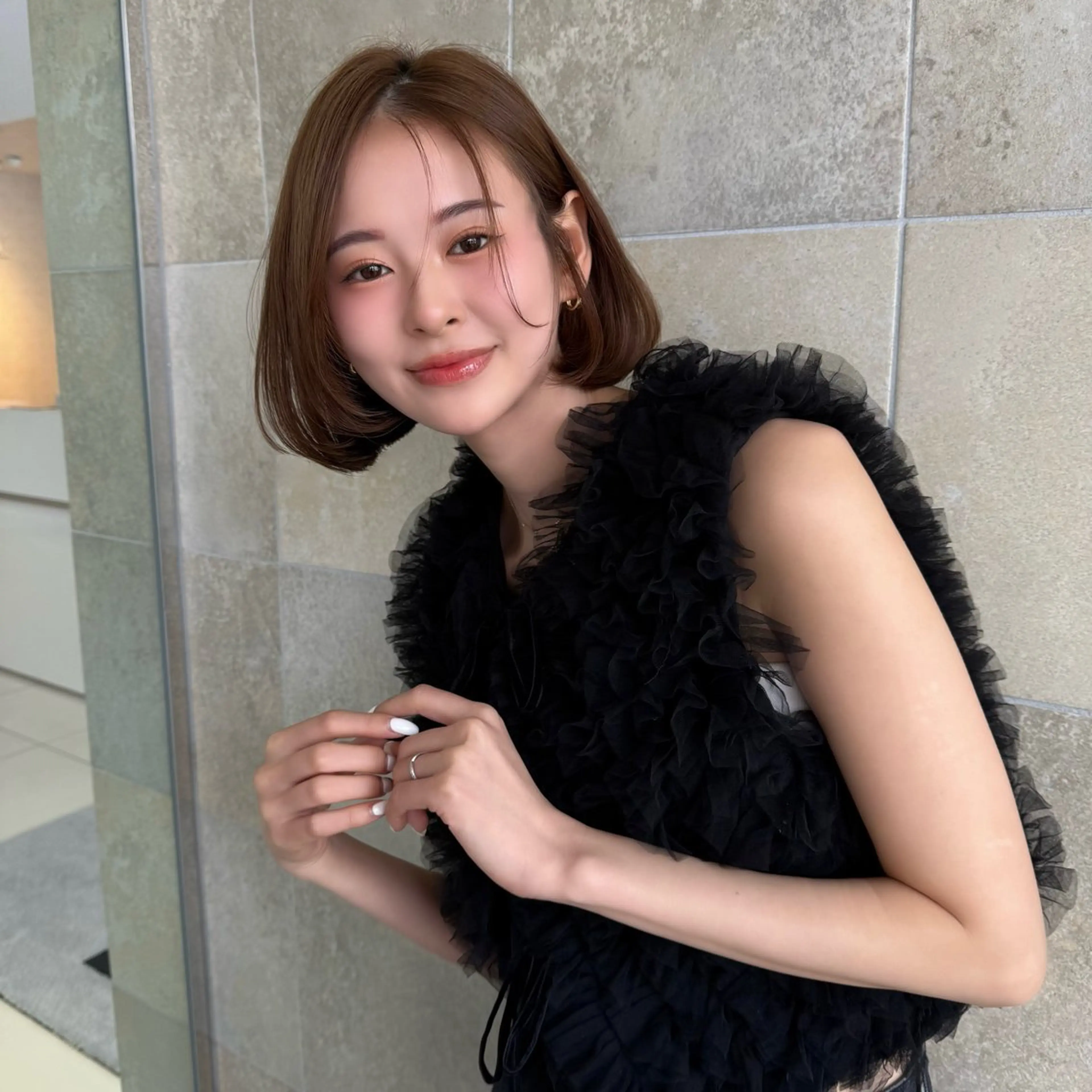 ショート カラー カット ヘアカラー 希佳/メンズ スタイリストのヘアスタイル