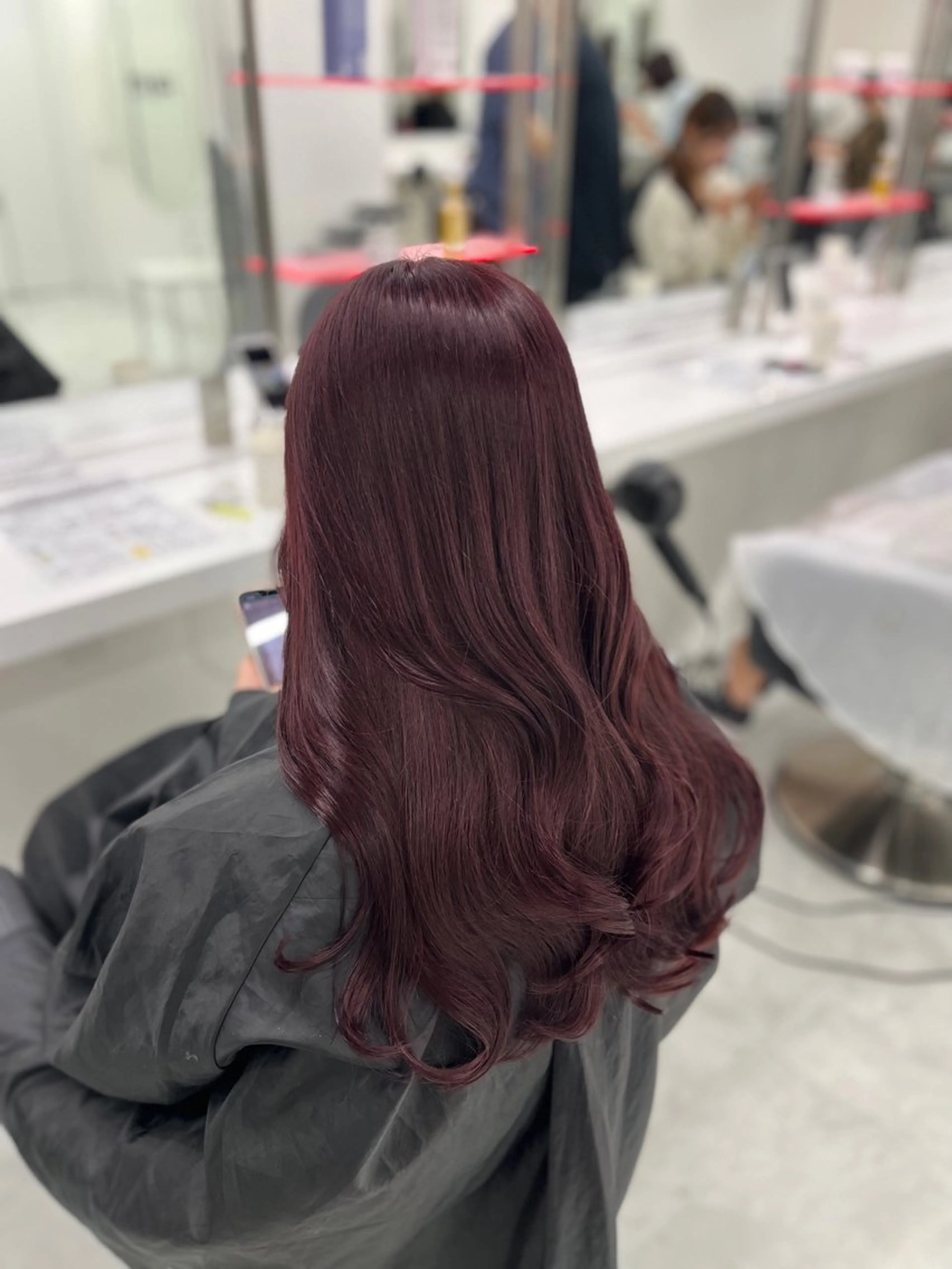 🫧🎀 Instagram人気Ｎｏ.1 🎀🪽大人気ブリーチなしダブルカラー➕うる艶髪質改善トリートメント🥣💘の写真