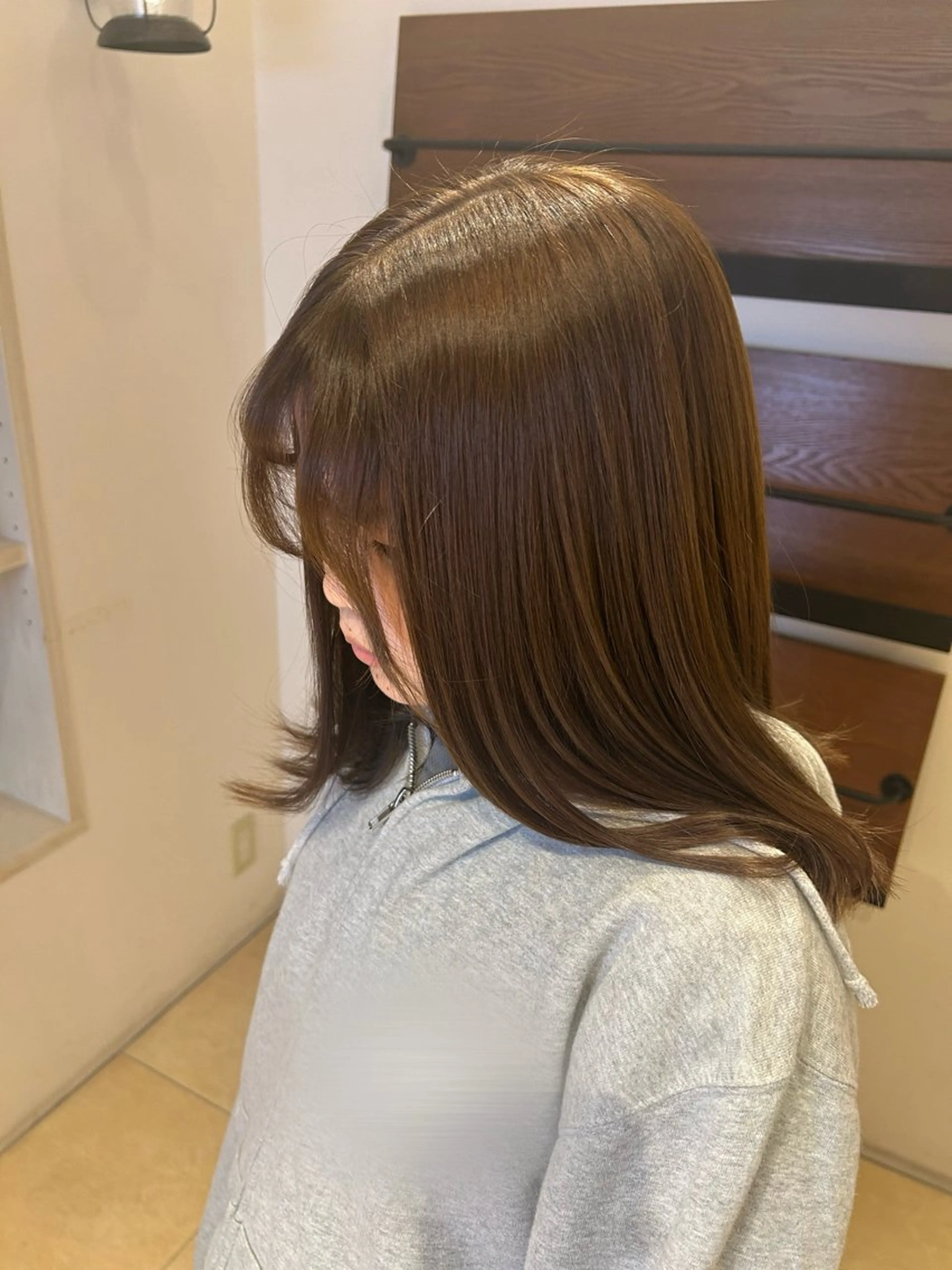 ブリーチなしワンカラーの写真