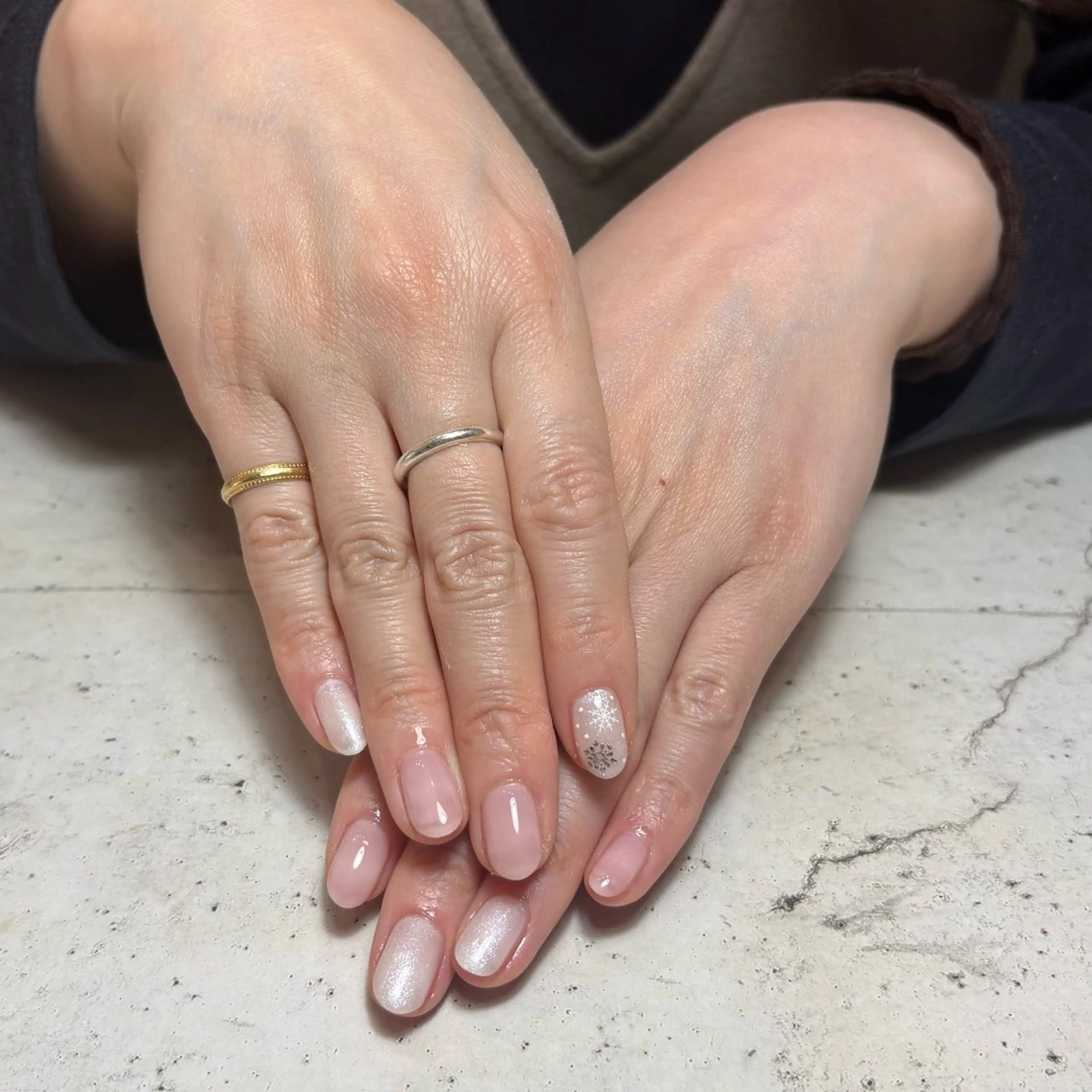 ネイル ニュアンスネイル 💫 さりのネイルデザイン