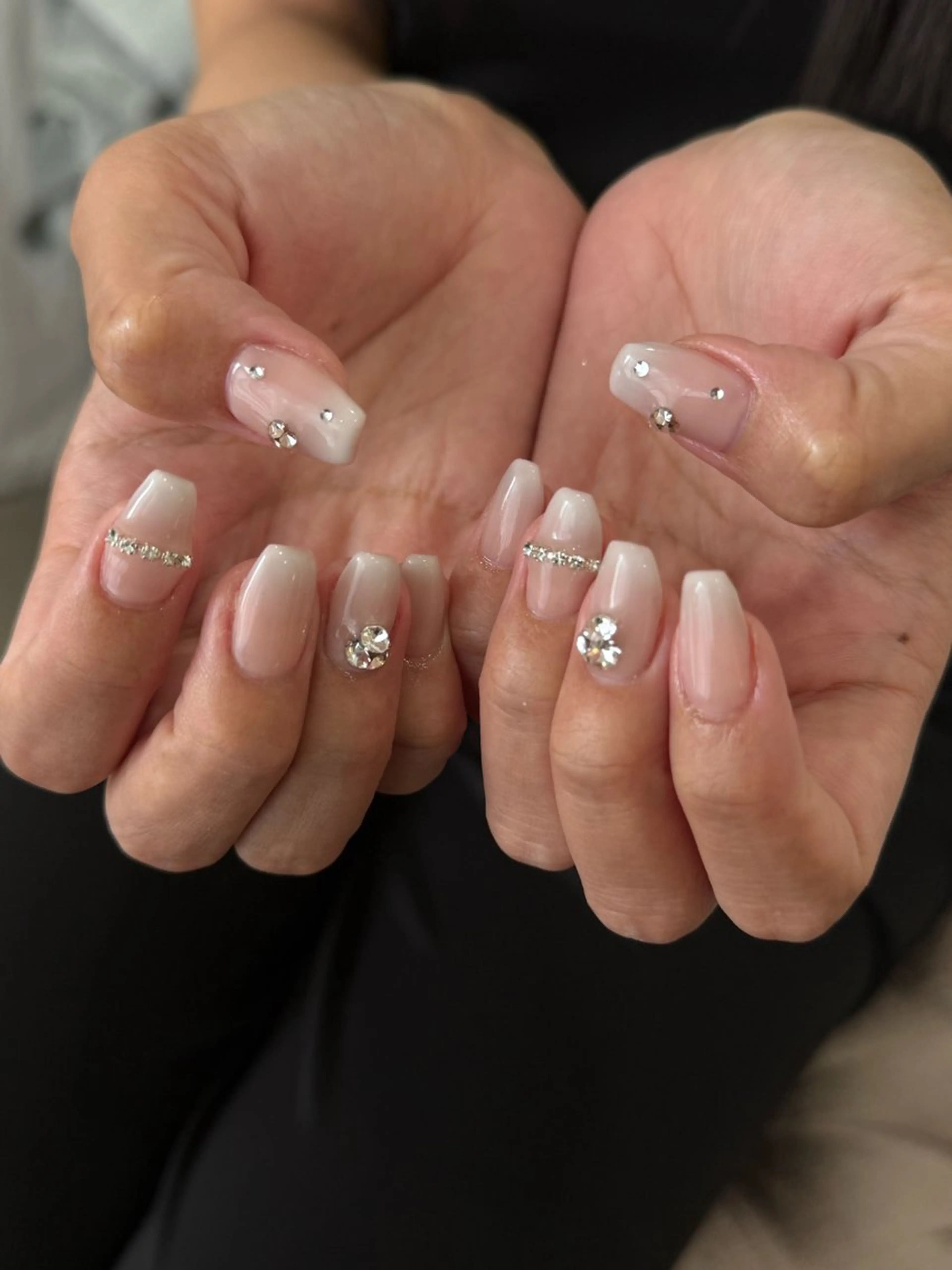 ネイル シンプルネイル Lumos nails&eyelashes桜川店所属・Lumos hirocoのネイルデザイン