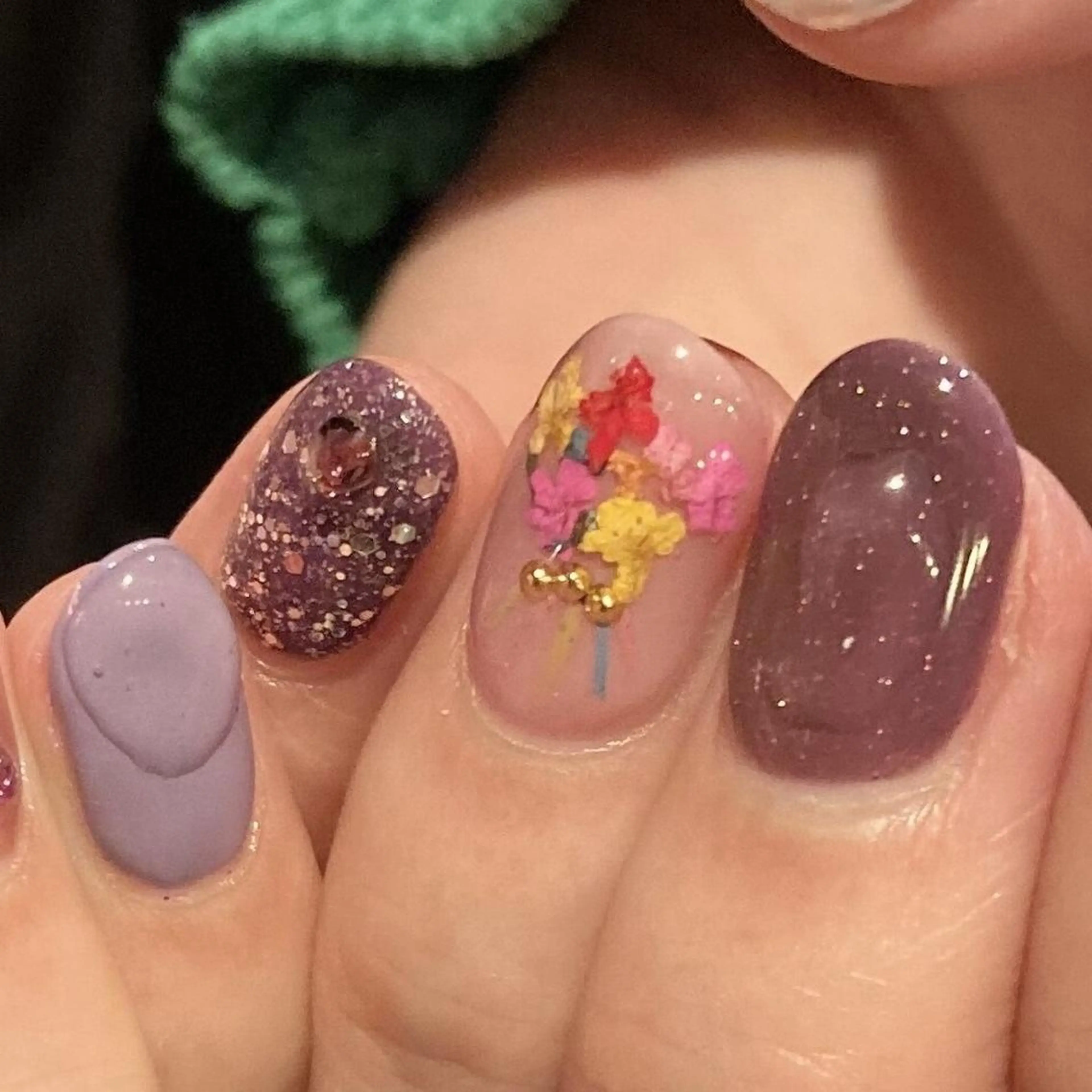 ネイル アートネイル クリアネイル フレンチネイル ジェルネイル ガラスフレンチ 【パラジェル認定】 newiネイル京橋のネイルデザイン