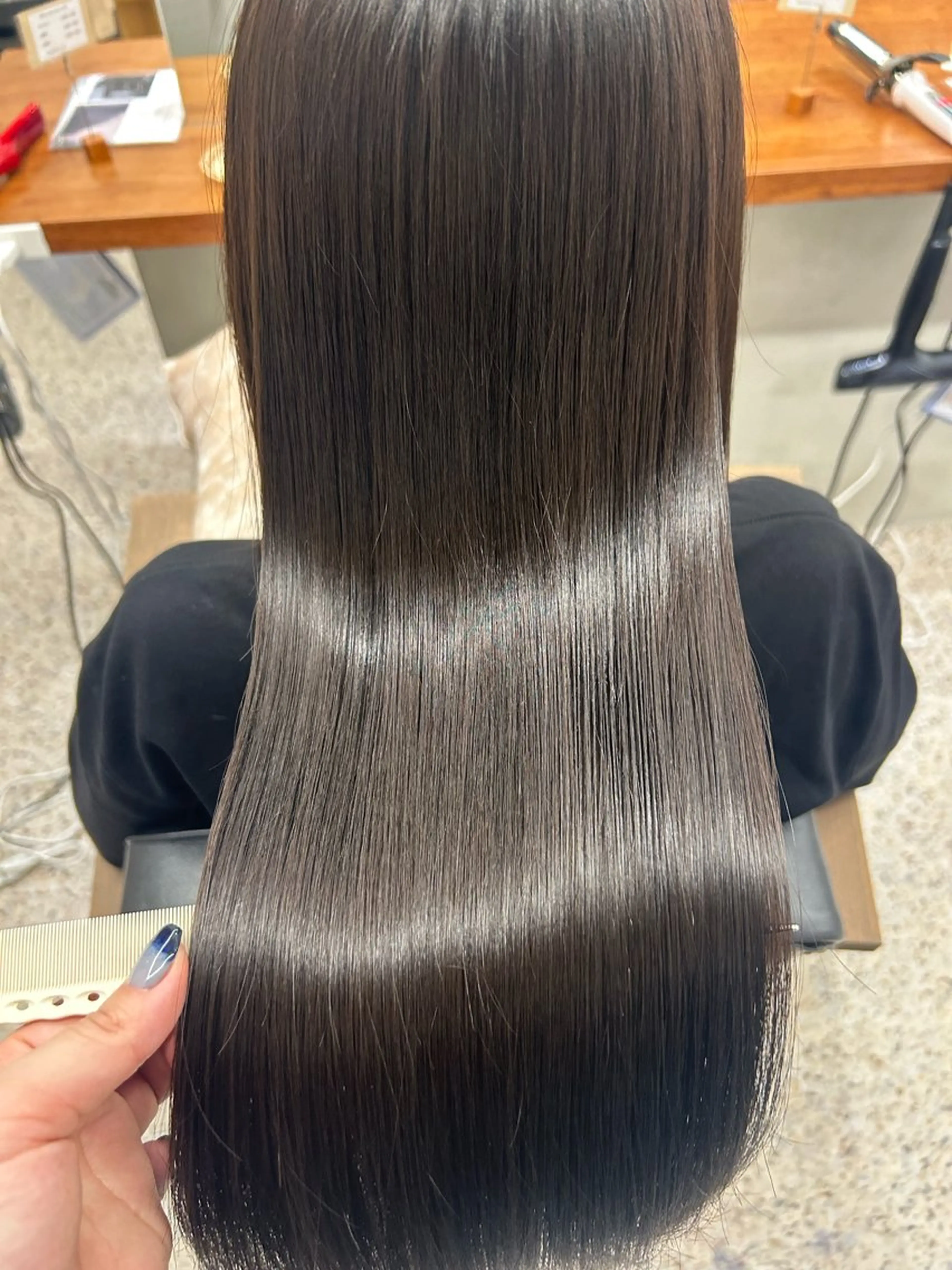 ロング ヘアカラー sakura / 南堀江 / Fierのヘアスタイル