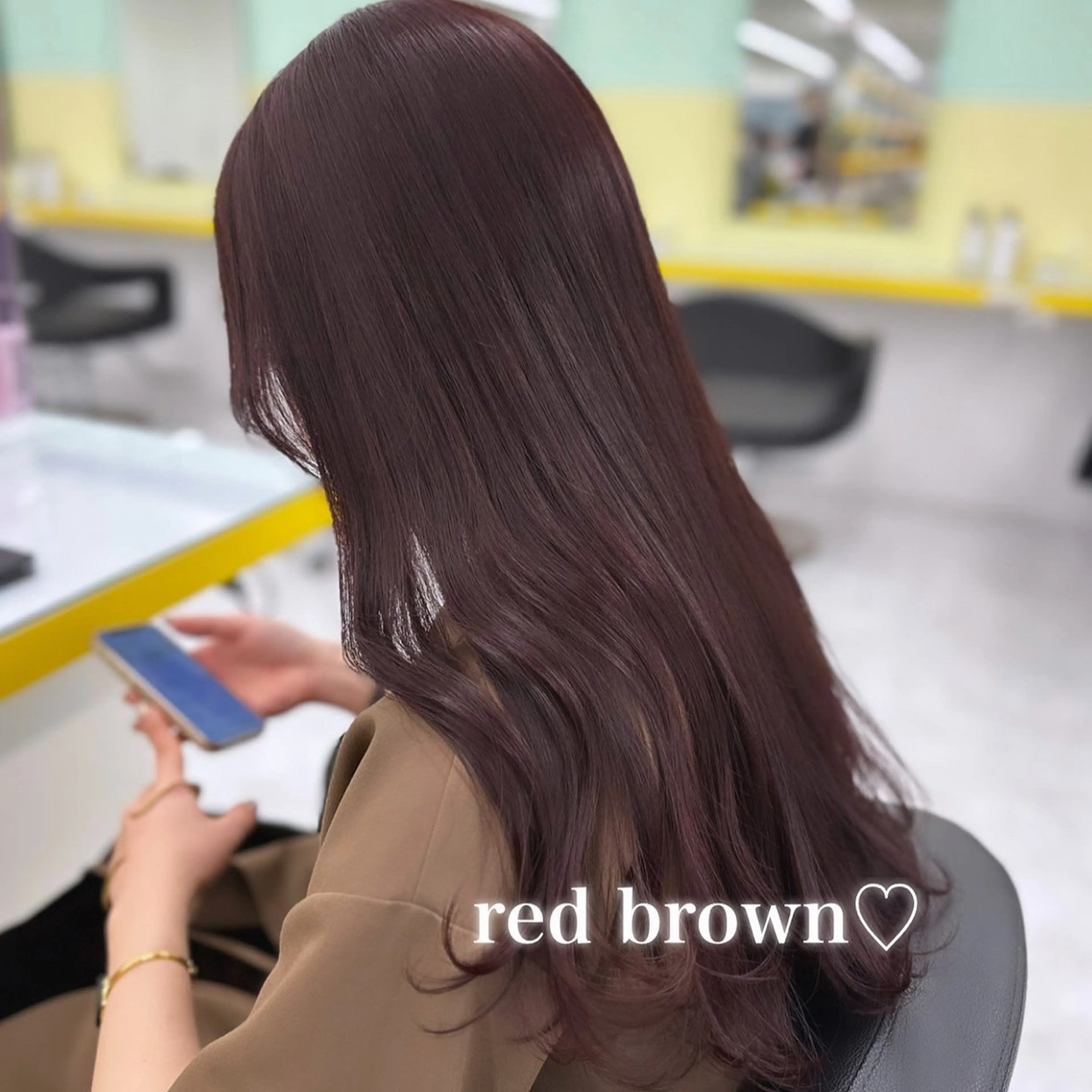 ミディアム カラー パーマ ヘアアレンジ メンズ キッズ ネイル マツエク・マツパ ♥️韓国ヘア レイヤー♥️ゆりのヘアスタイル