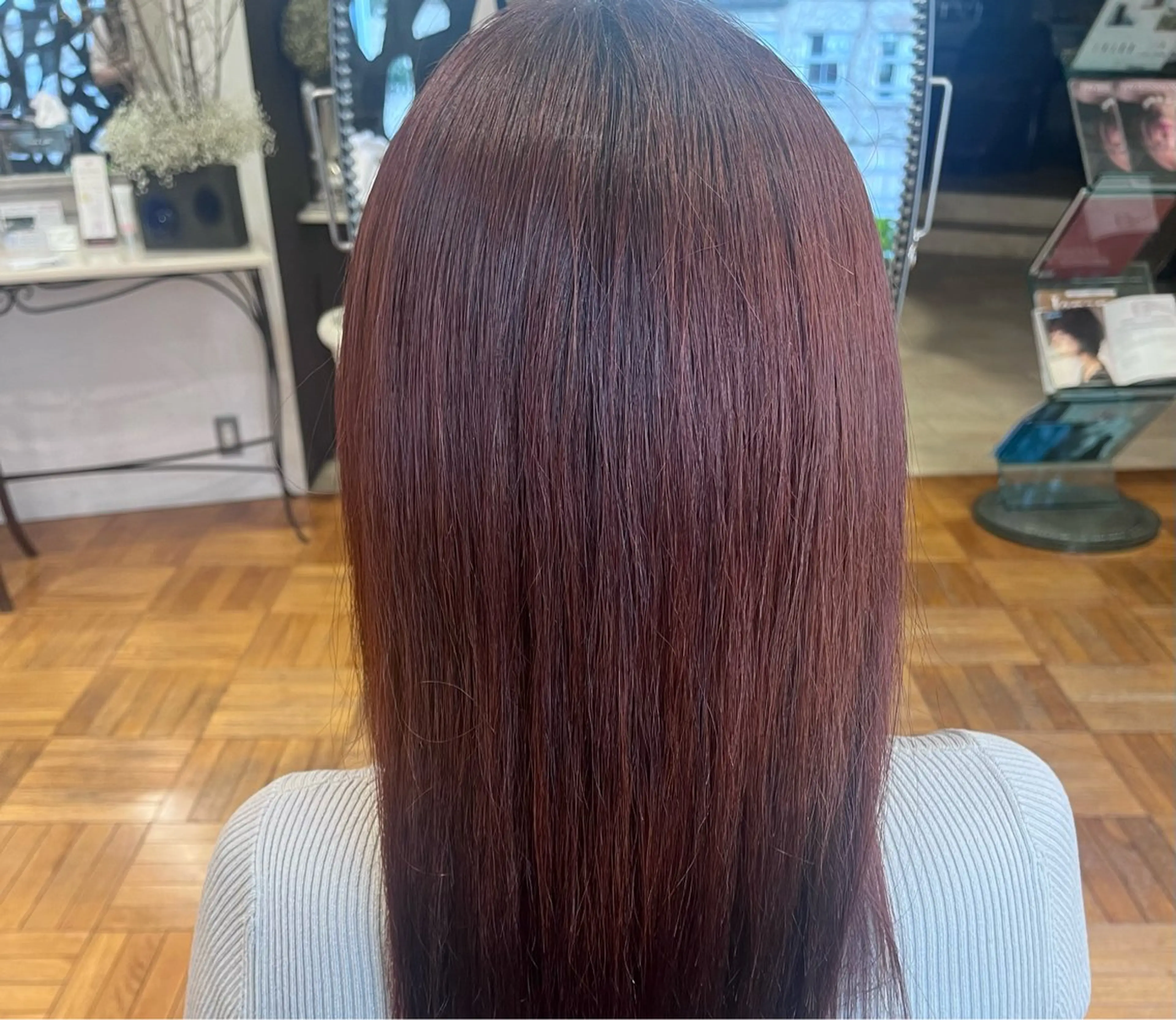 ミディアム ヘアカラー グランクラブオブヘアー所属・Miyabi/ スパ/シェービングのヘアスタイル