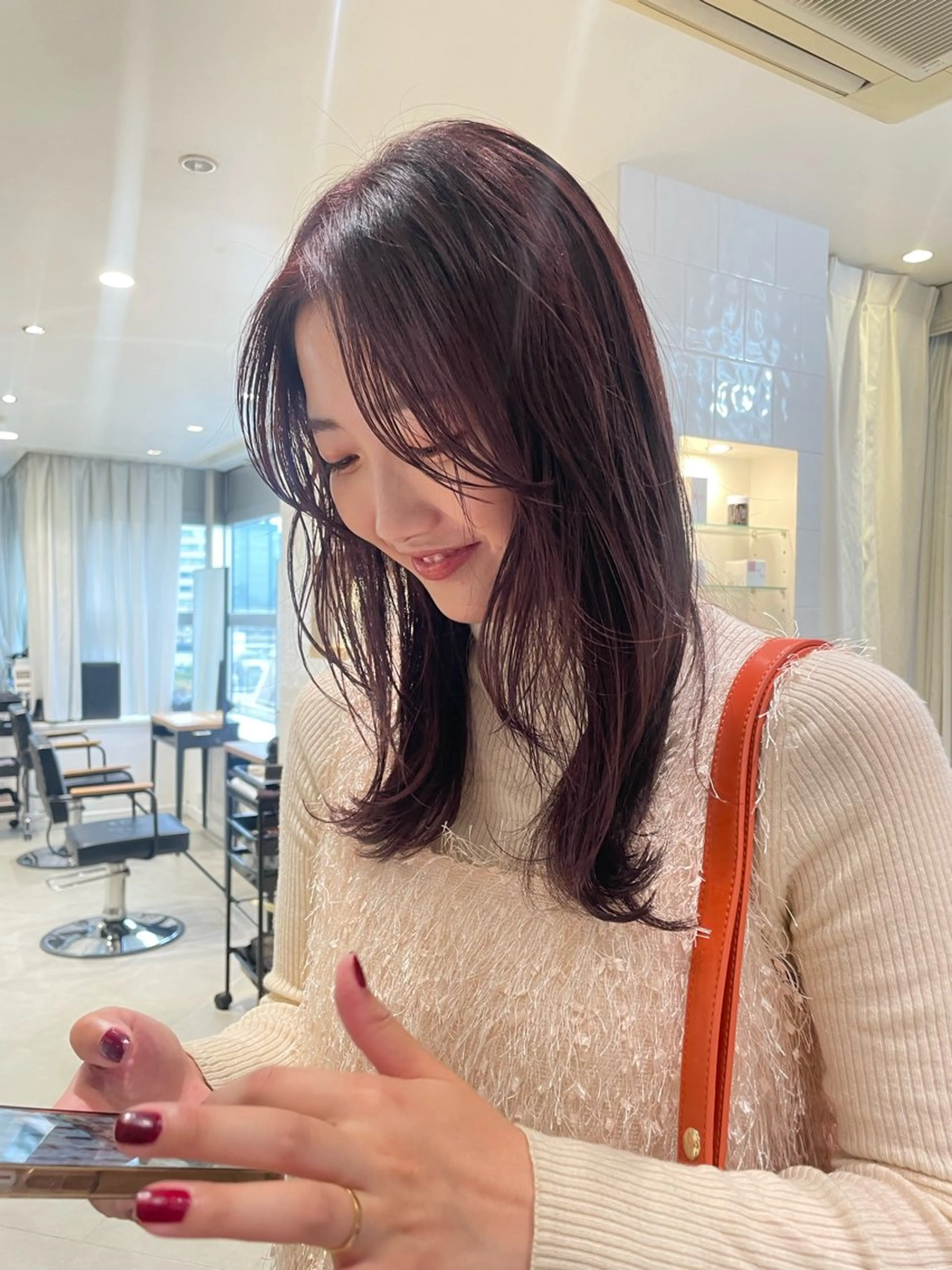 セミロング BoomBOX所属・HIBIKI/原宿 ハッシュカット🪄のヘアスタイル