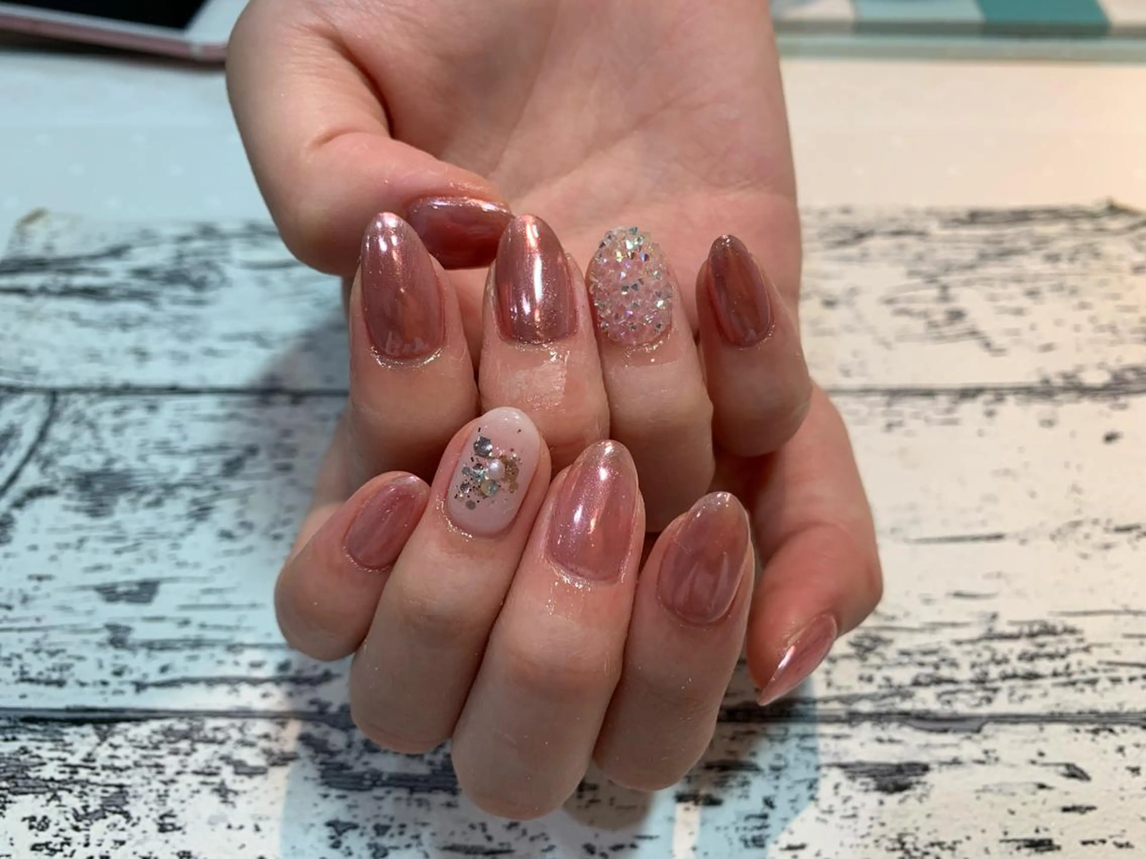 ネイル ハンドネイル 高尾 梨花のネイルデザイン