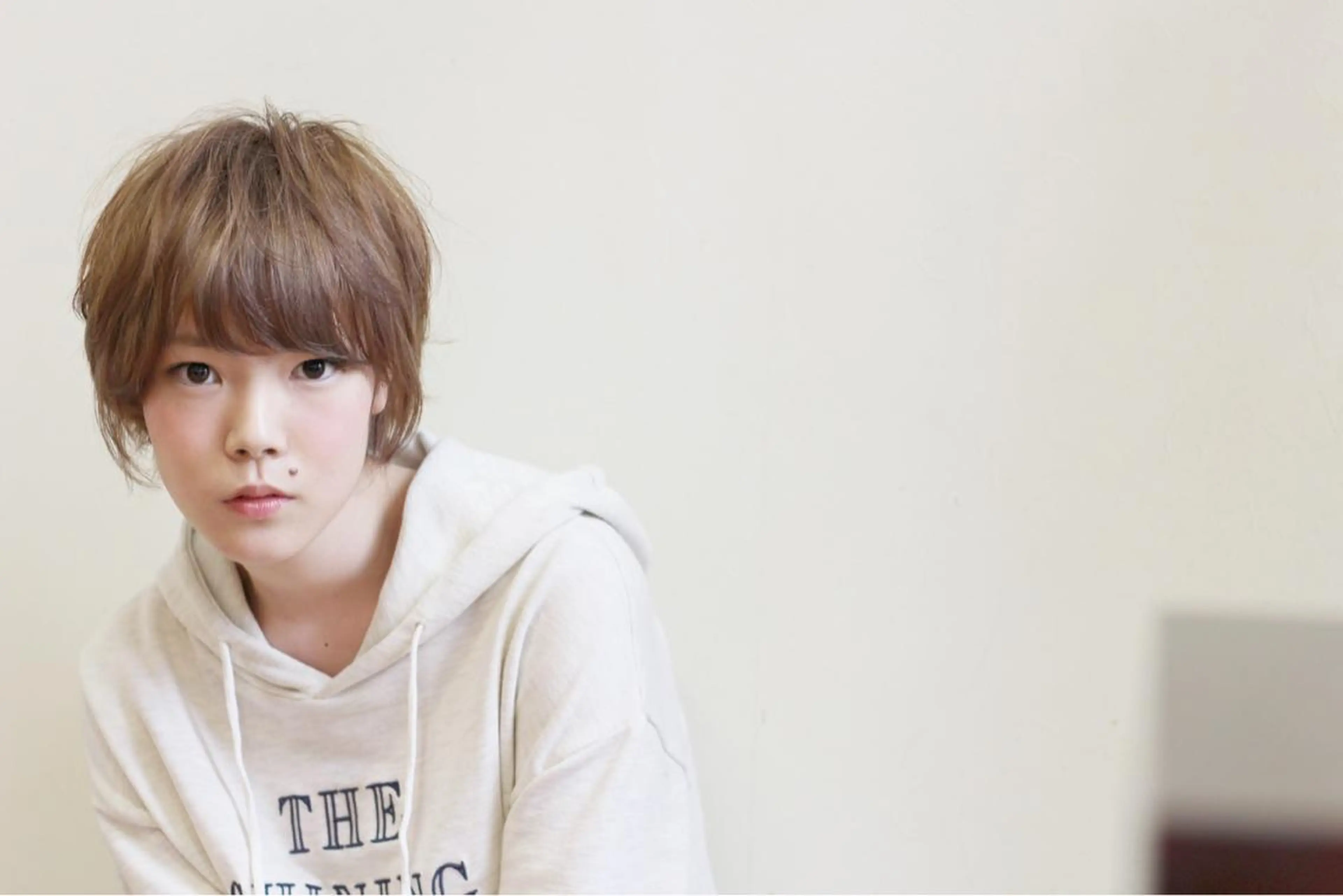 ショート カラー パーマ 黒髪 ショートヘア nike所属・nike にけのヘアスタイル