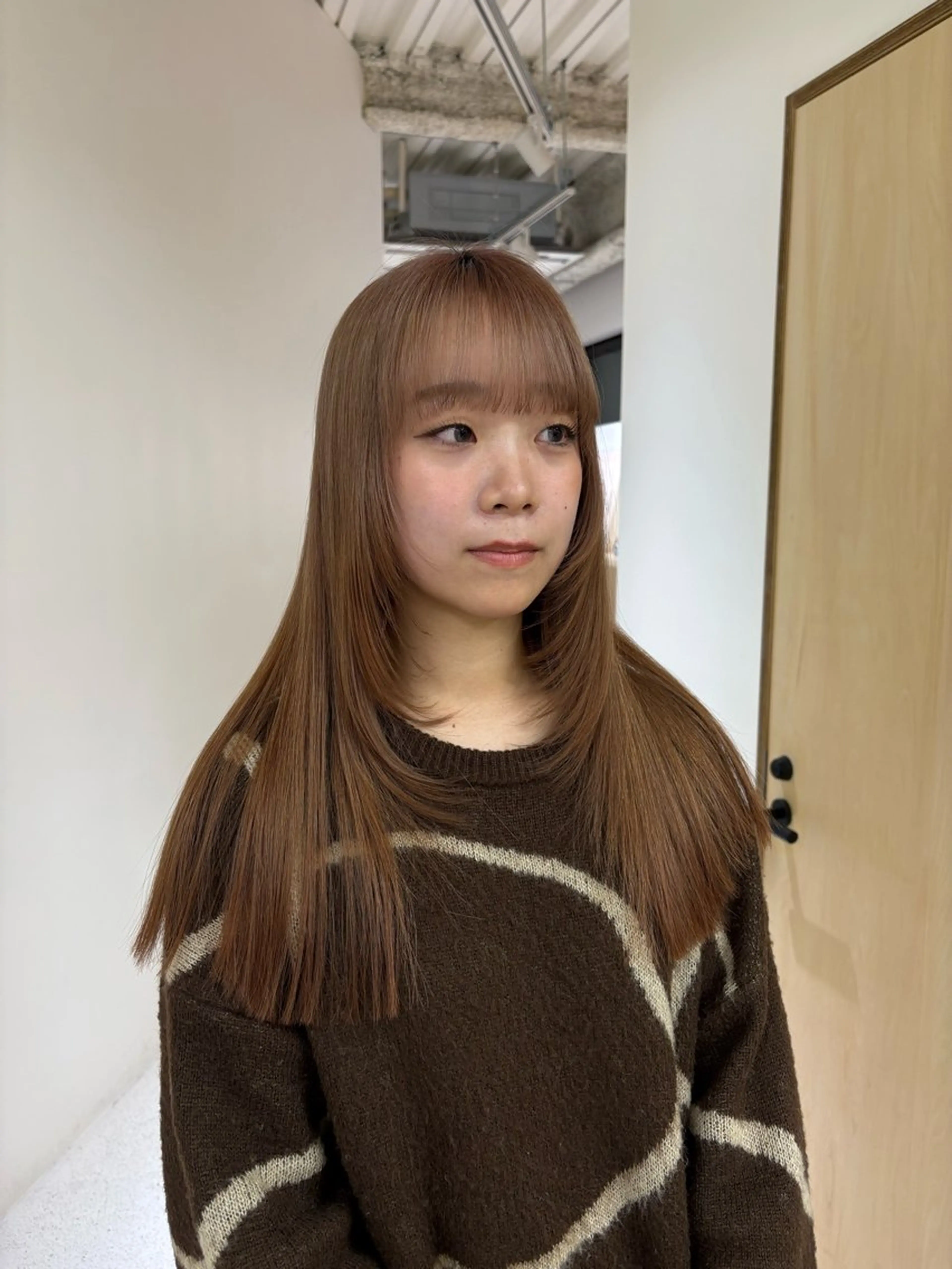 ロング Neelu citron所属・田中 樹奈のヘアスタイル
