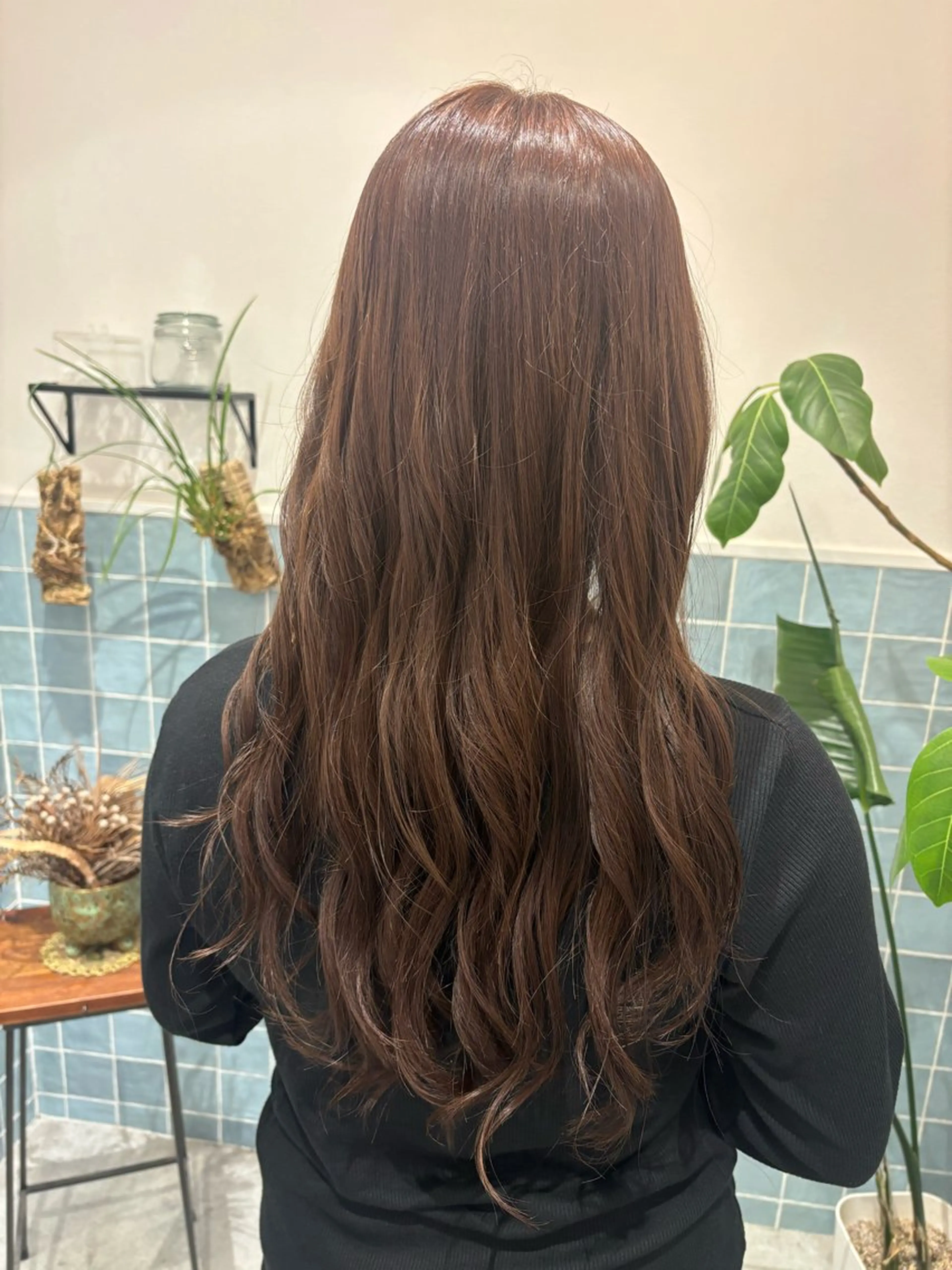 カラー ヘアカラー トリートメント 🍎エクステ/暖色 カラー🍎あyaかのヘアスタイル