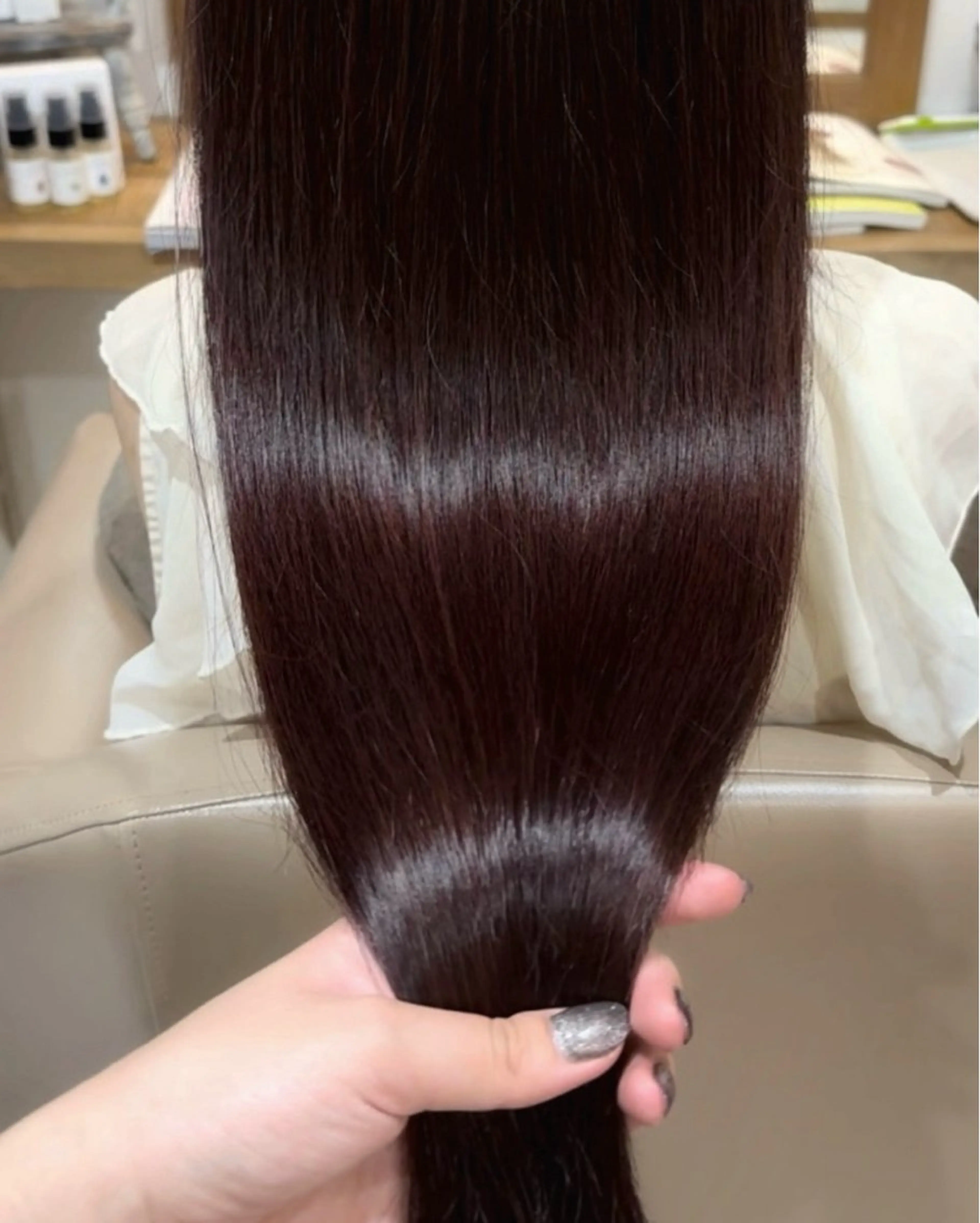 ロング カラー hair make applause.所属・小賀 栞奈のヘアスタイル