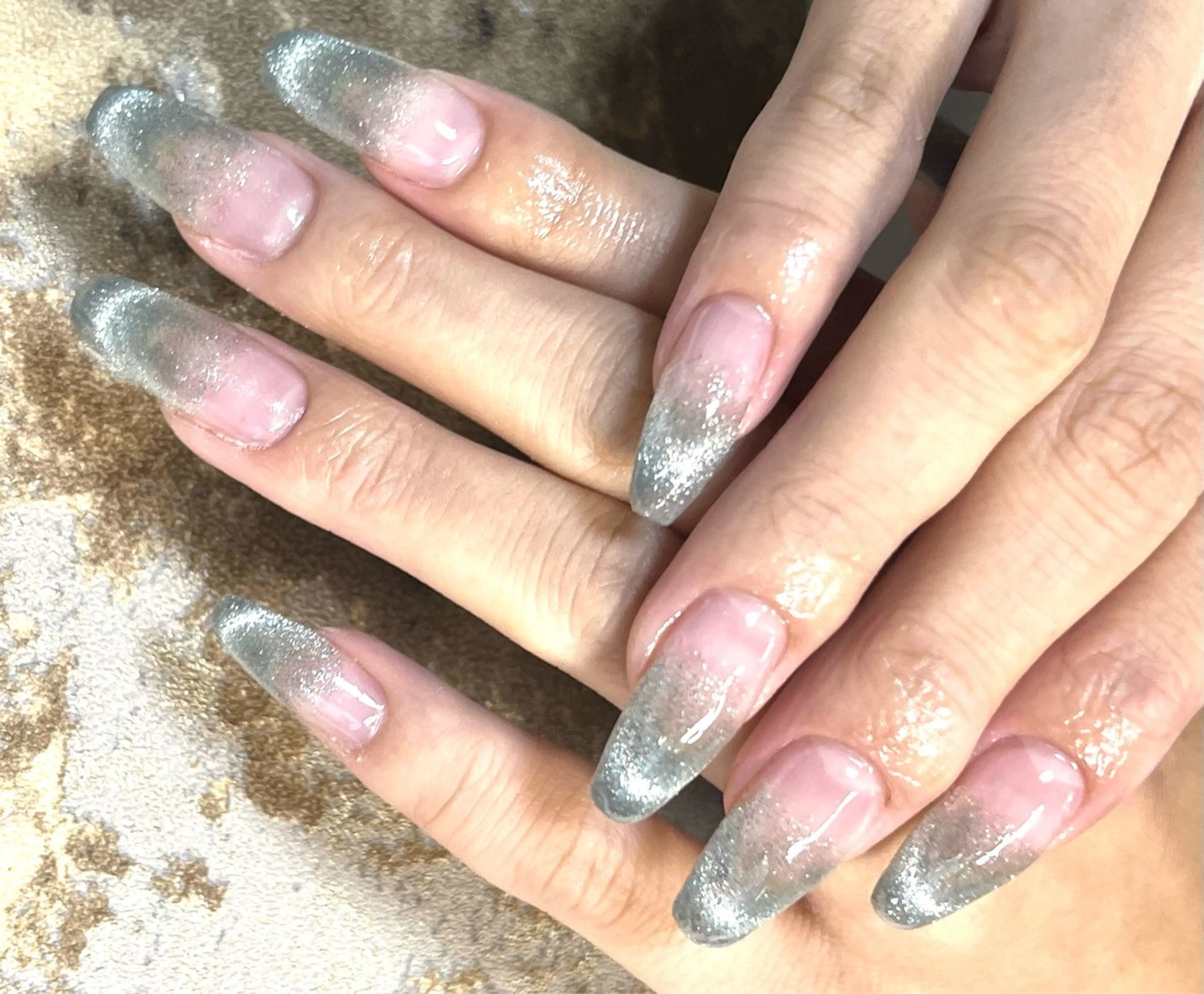 ネイル 長さ出し スカルプネイル plaisir所属・plaisir プレジールネイルのネイルデザイン