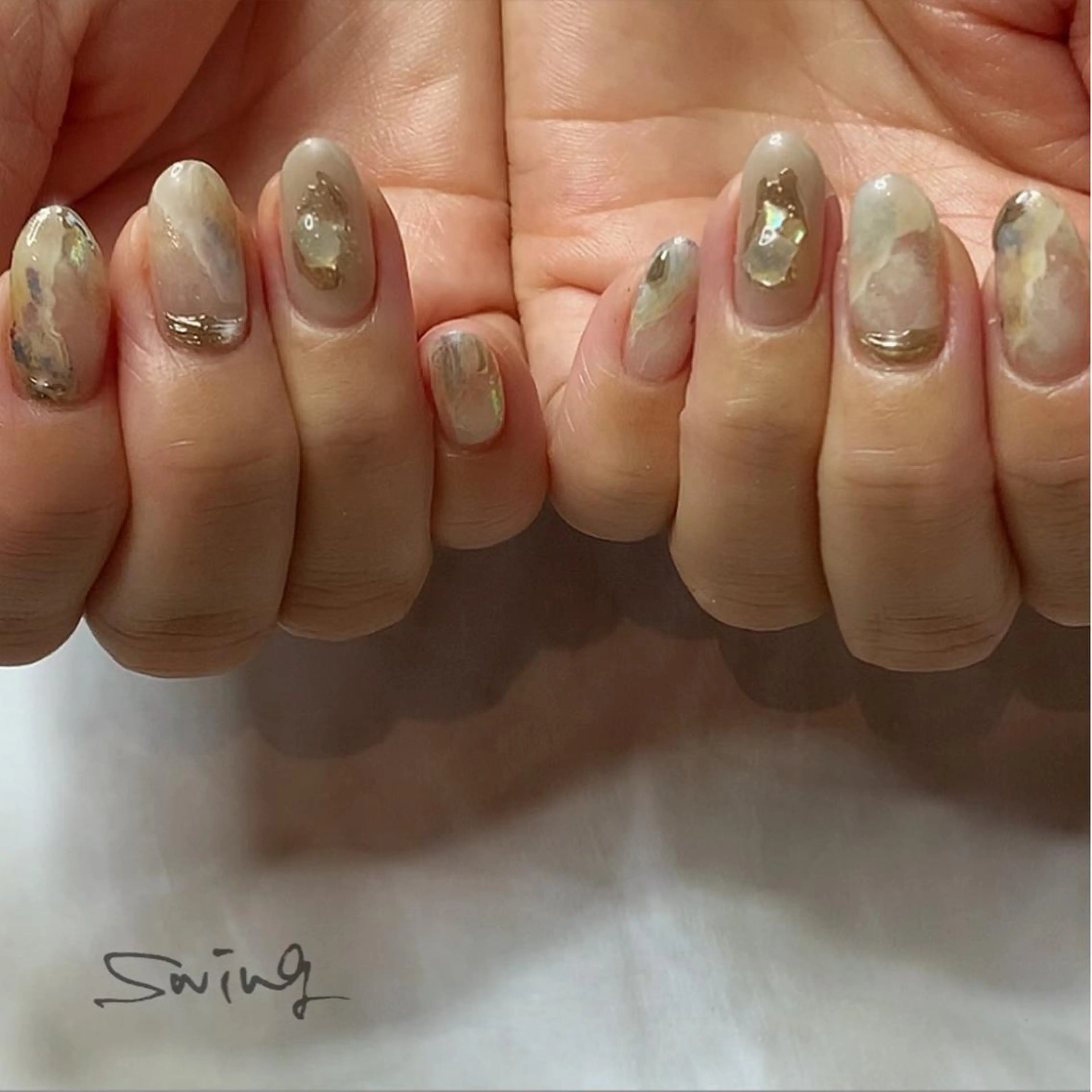 ネイル アートネイル ハンドネイル SWING Nail Salon所属・Yoshida Takakoのネイルデザイン