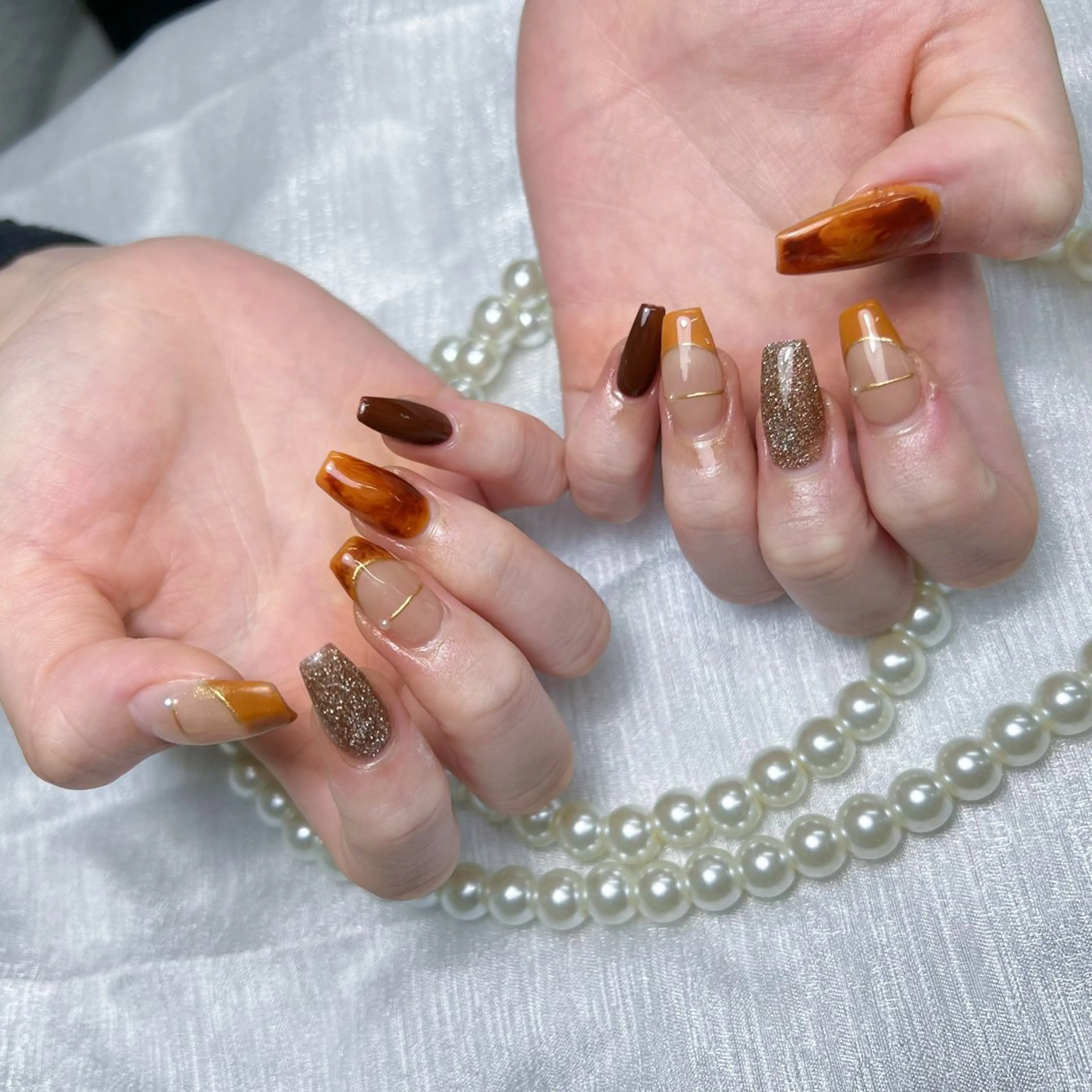 ネイル アートネイル ジェルネイル キラキラネイル 持ち込み シンプルネイル ハンドネイル ハンドケア ぱん ちゃんのネイルデザイン