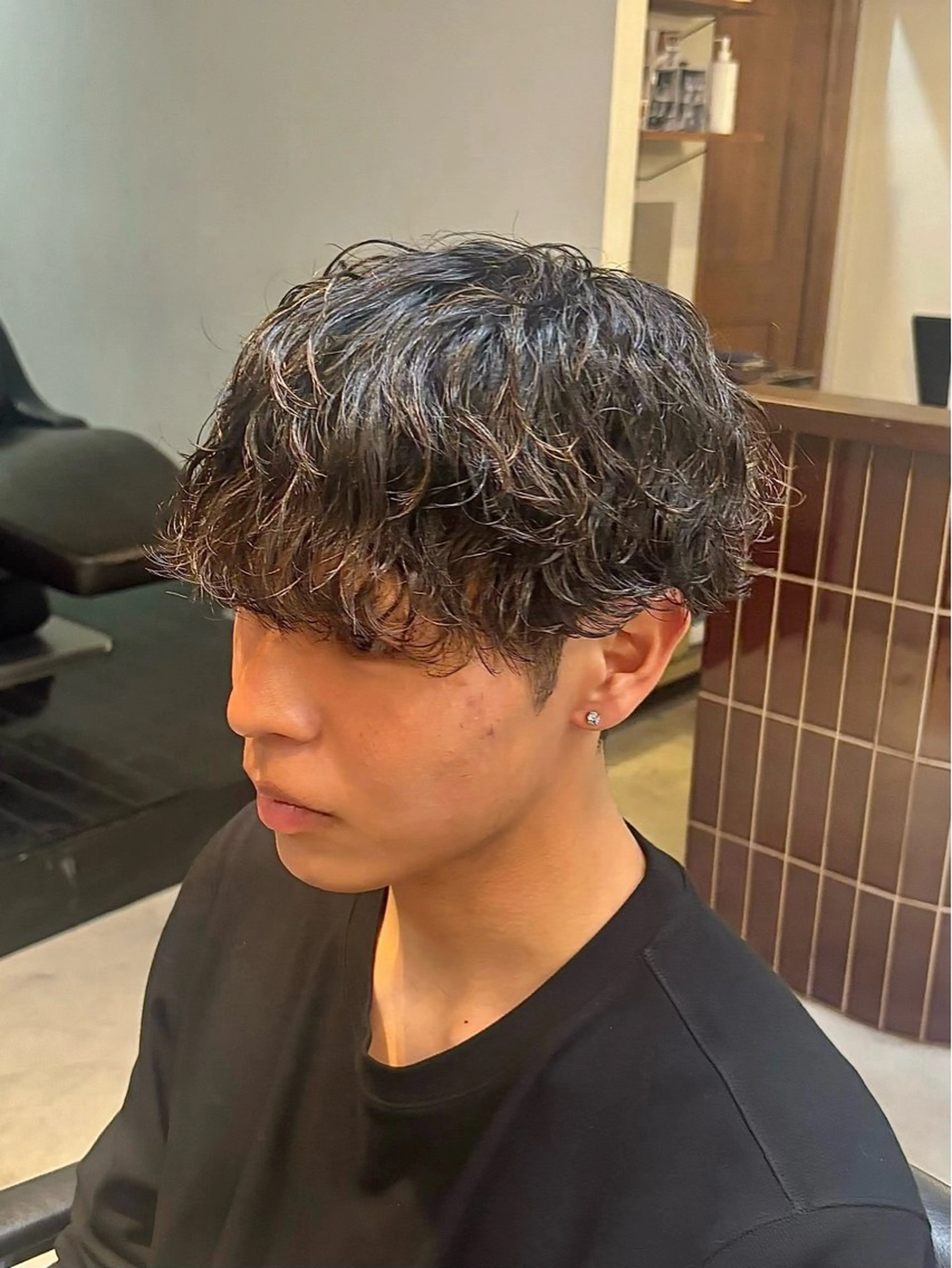 パーマ カット パーマ kota 【波巻き/シャドウ】のヘアスタイル