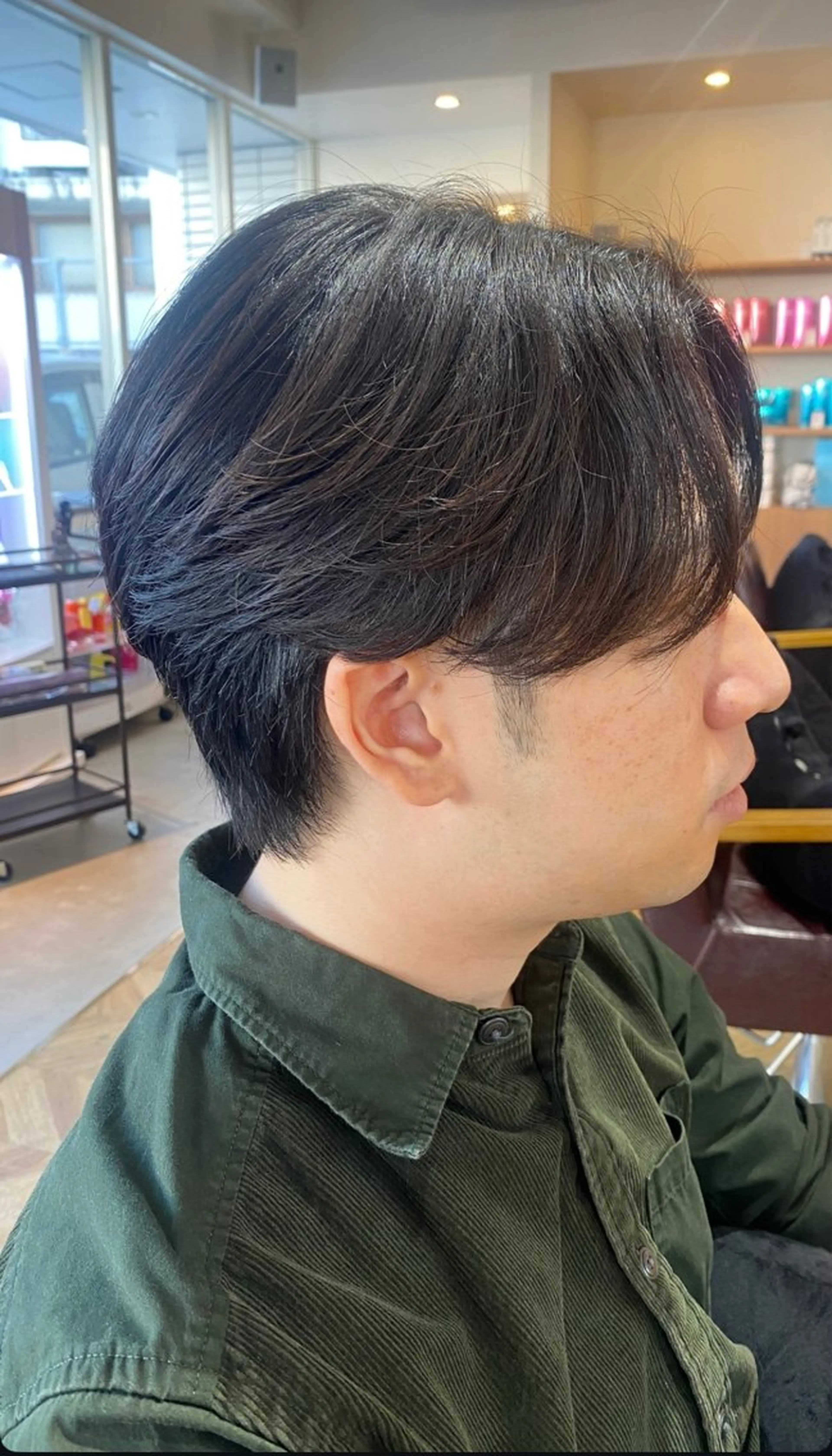 【U30】メンズカット💇＋シャドウパーマ 🙌￥7000 #谷塚#メンズマッシュの写真