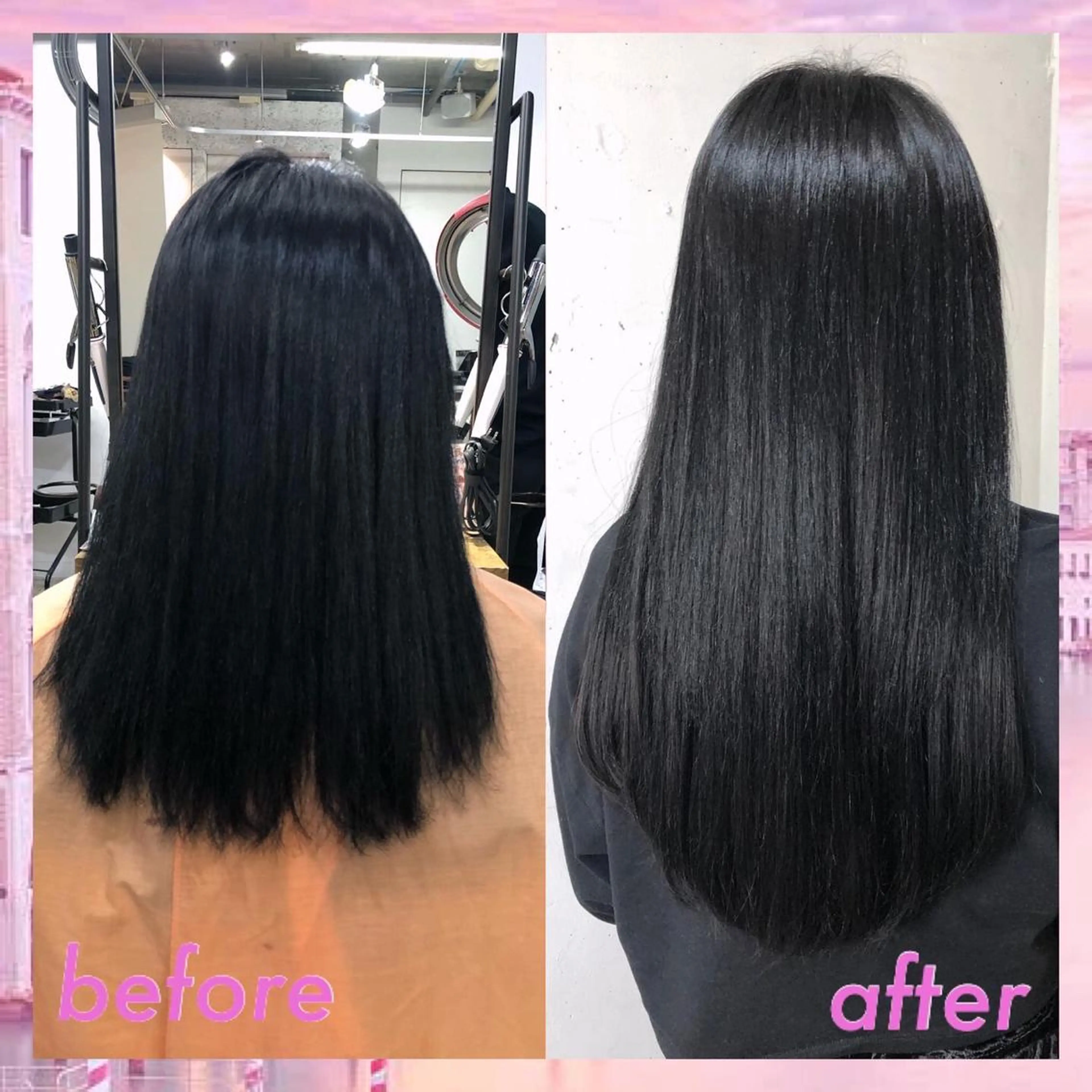 ロング カラー パーマ ヘアアレンジ シールエクステ エクステ カット エクステ ヘアセット 八巻 晴香のヘアスタイル