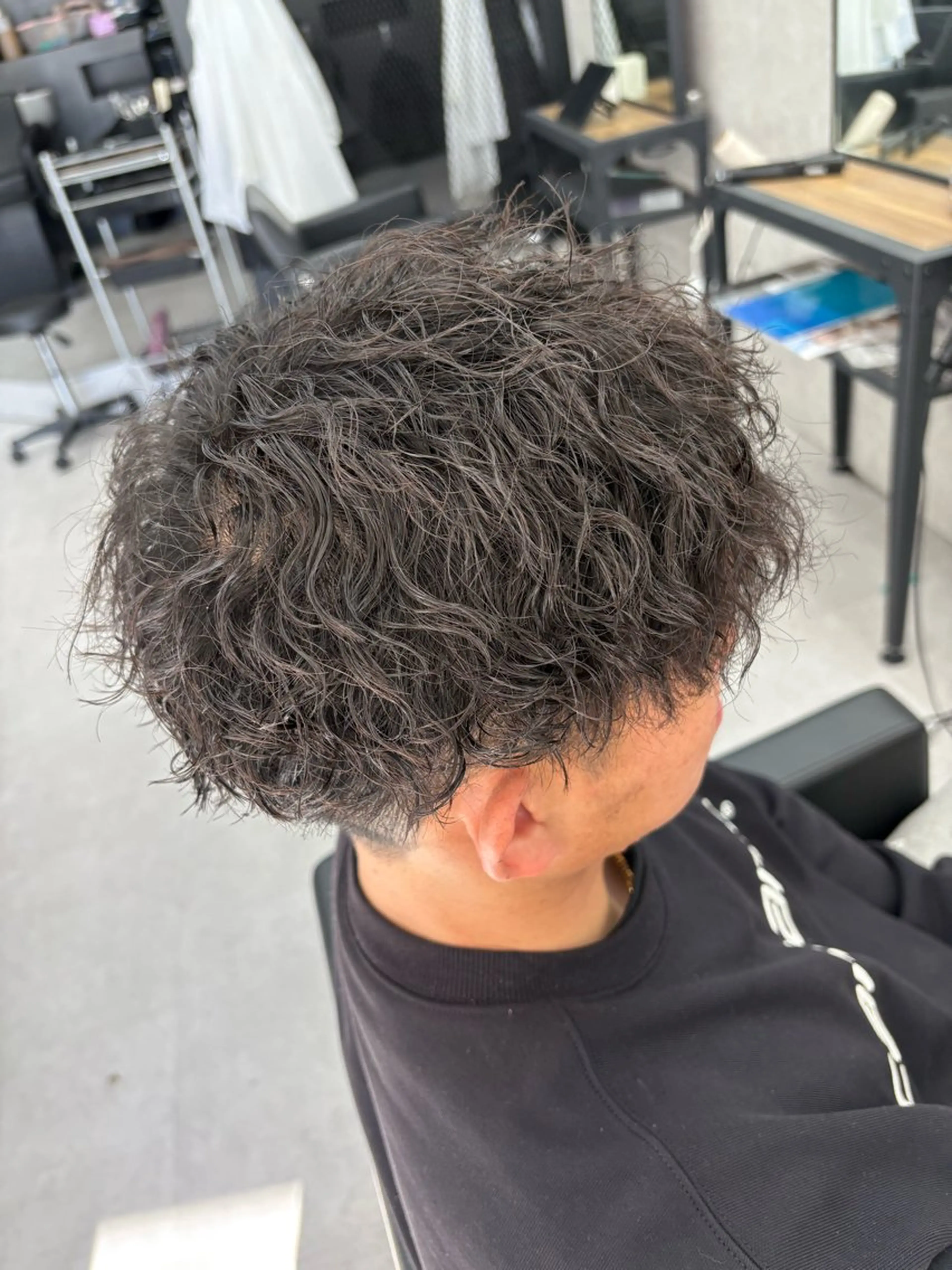 パーマ 大森 廉のヘアスタイル