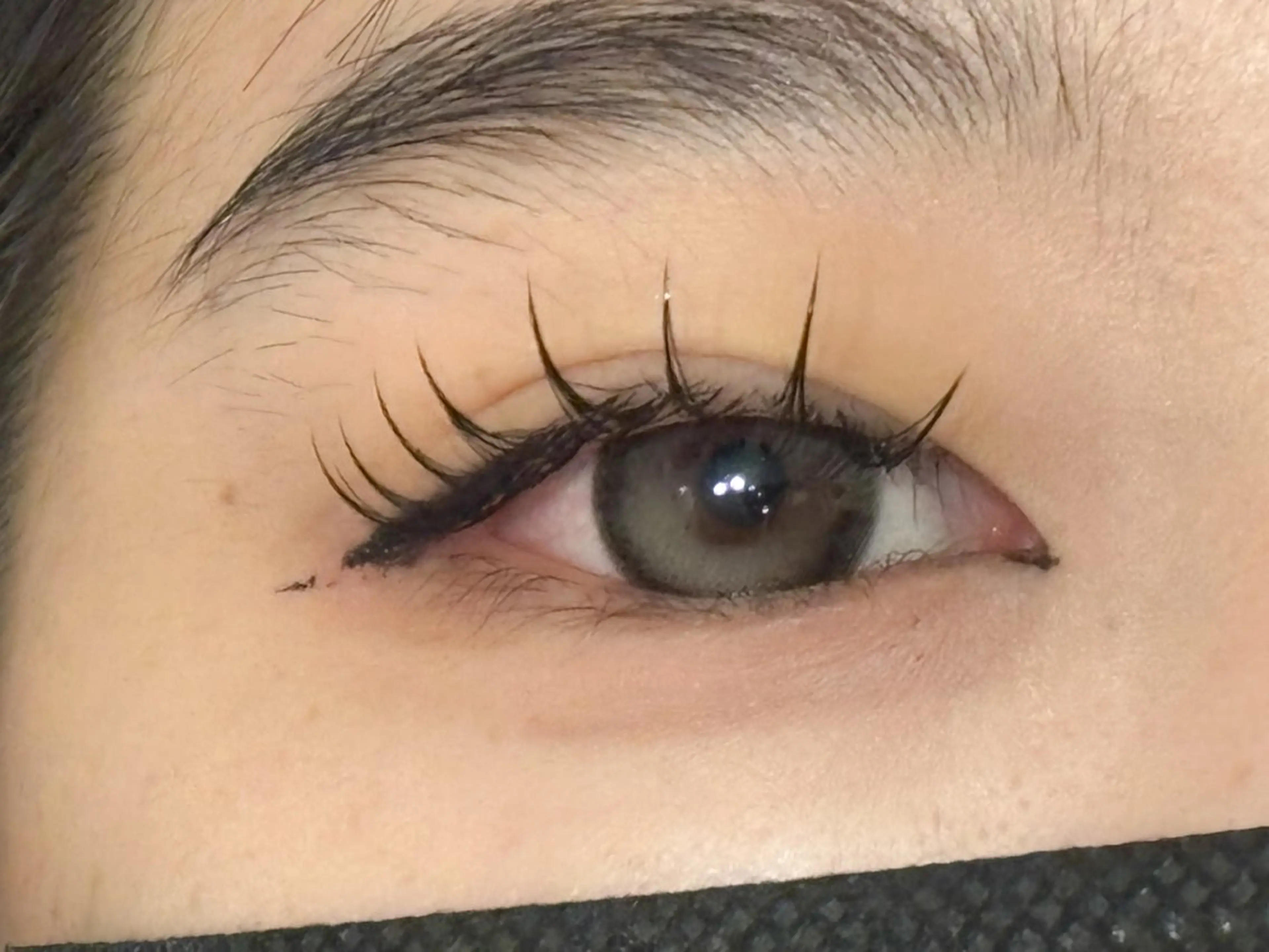 【マツエク他店付け足し🆗】オフなし限定❣️フラットラッシュ付け足しメニュー¥3000✨の写真