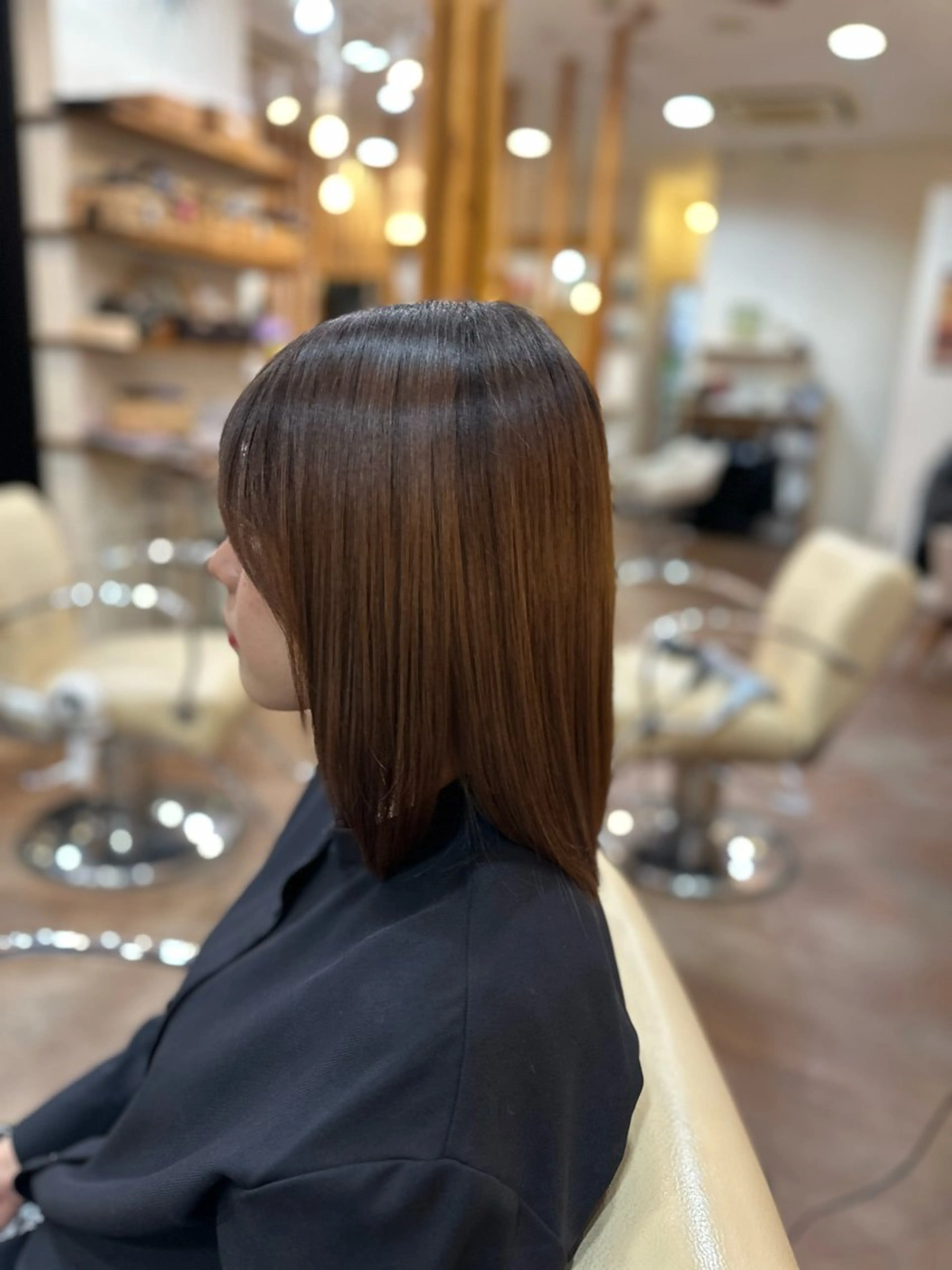 ミディアム Lit.自由が丘（SENJYU自由が丘）所属・【髪質改善/美髪】 ⭐️川嶋 陸央⭐️のヘアスタイル