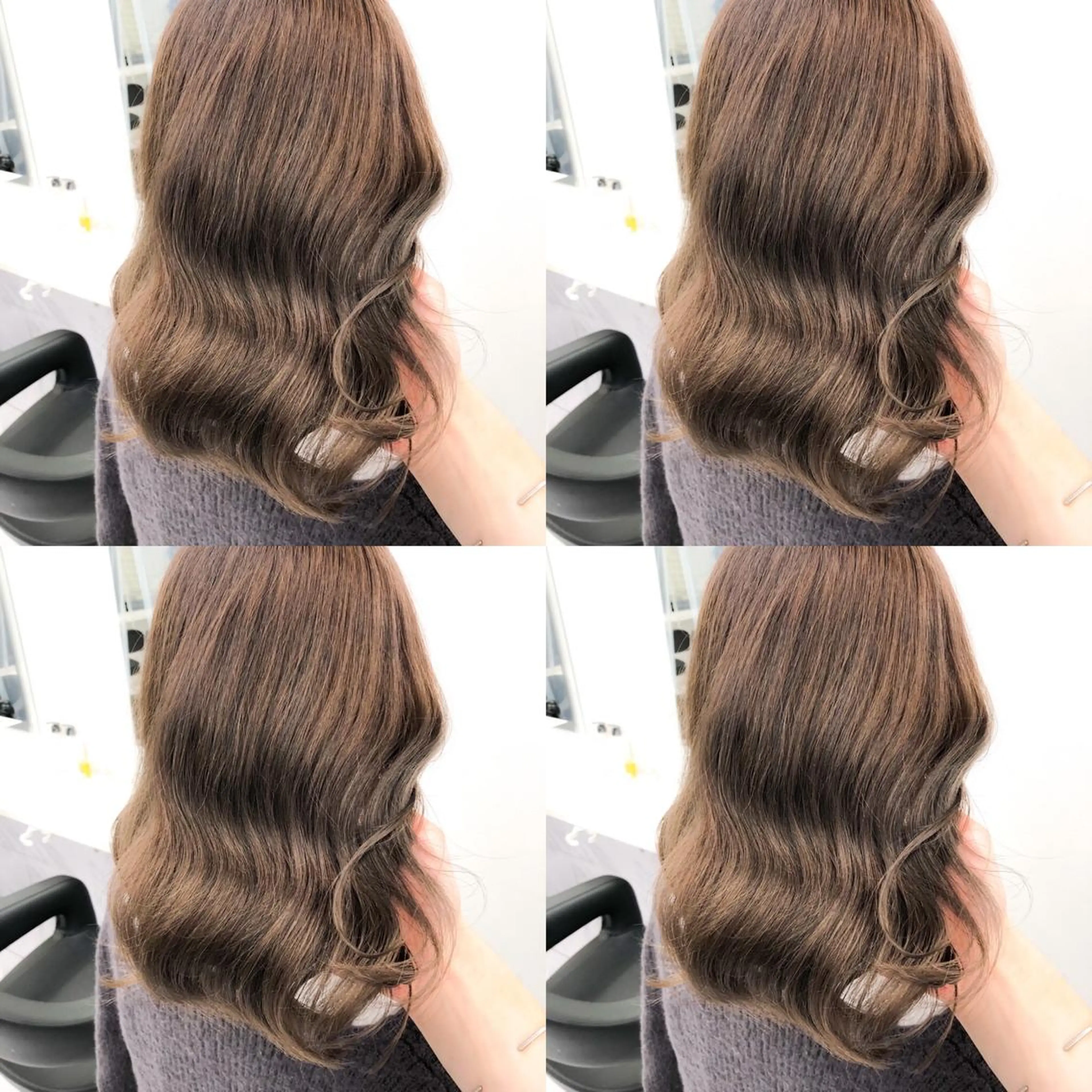 セミロング カラー ヘアカラー ヘッドスパ 🌈ハイトーン×暗髪 🦄TAKUMI🦄のヘアスタイル