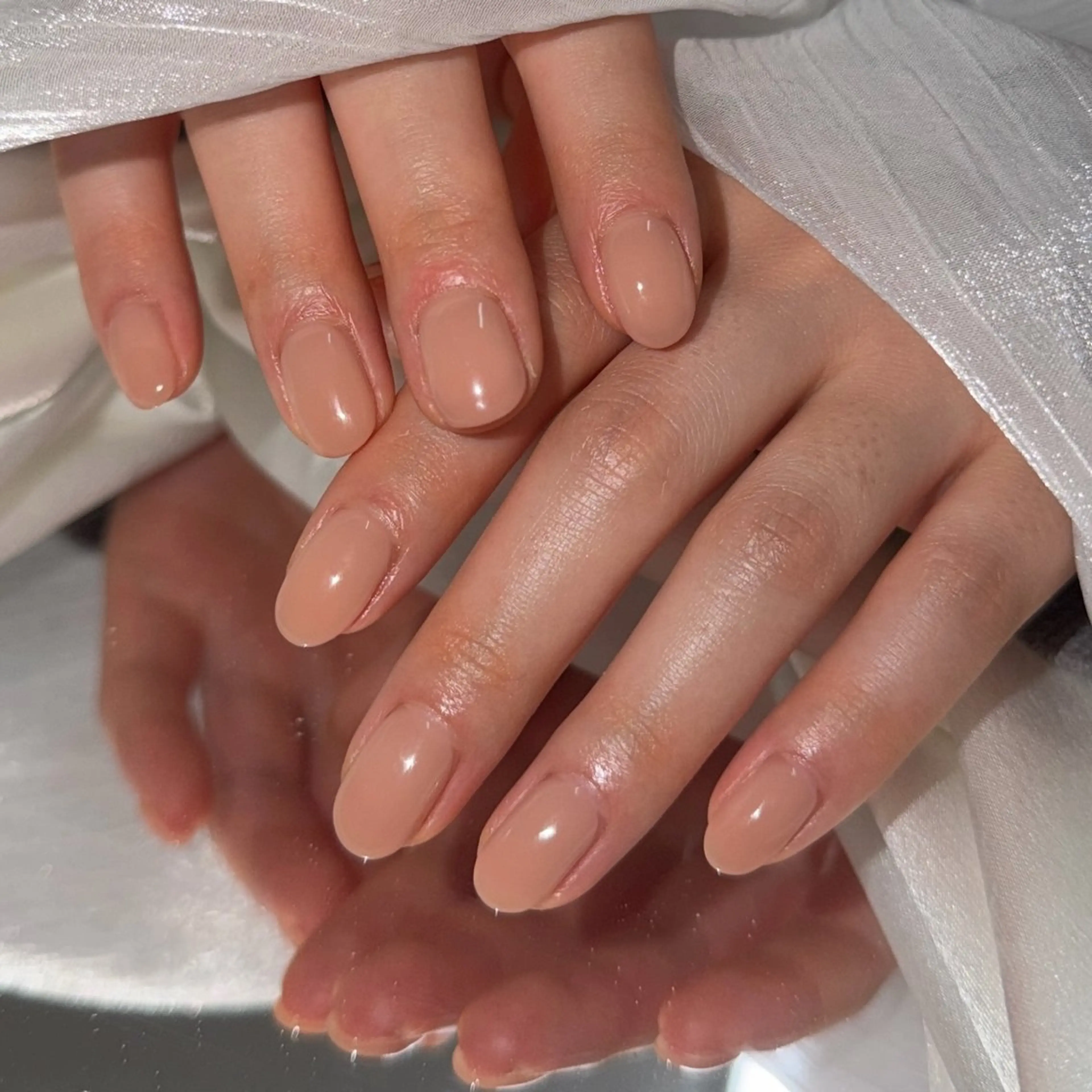 ネイル ワンカラーネイル ハンドネイル RIKAKO🫧 矢場町/栄/名古屋のネイルデザイン