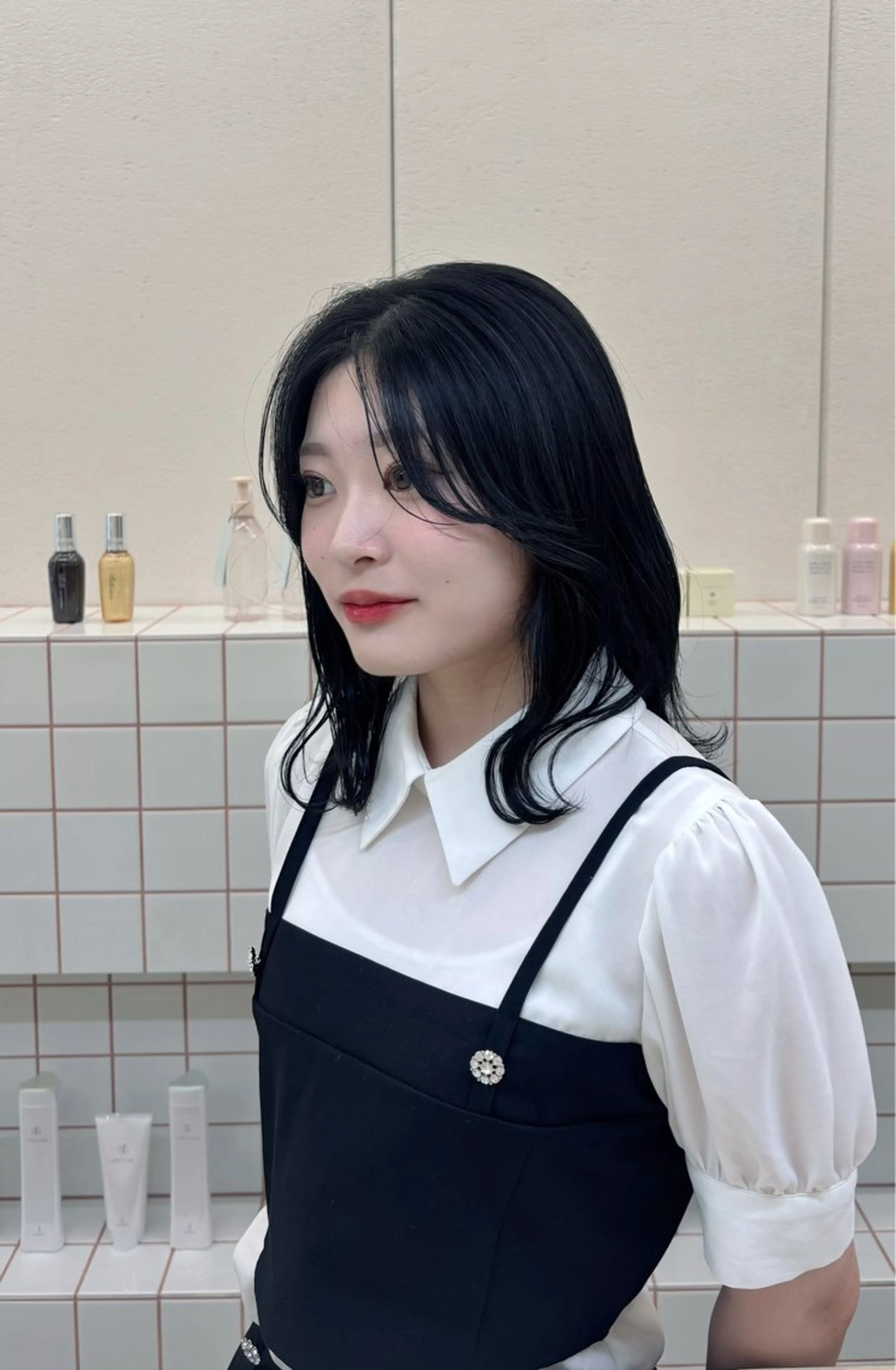 カラー ヘアカラー トリートメント 🌷花屋併設🌷 岡本明日実のヘアスタイル