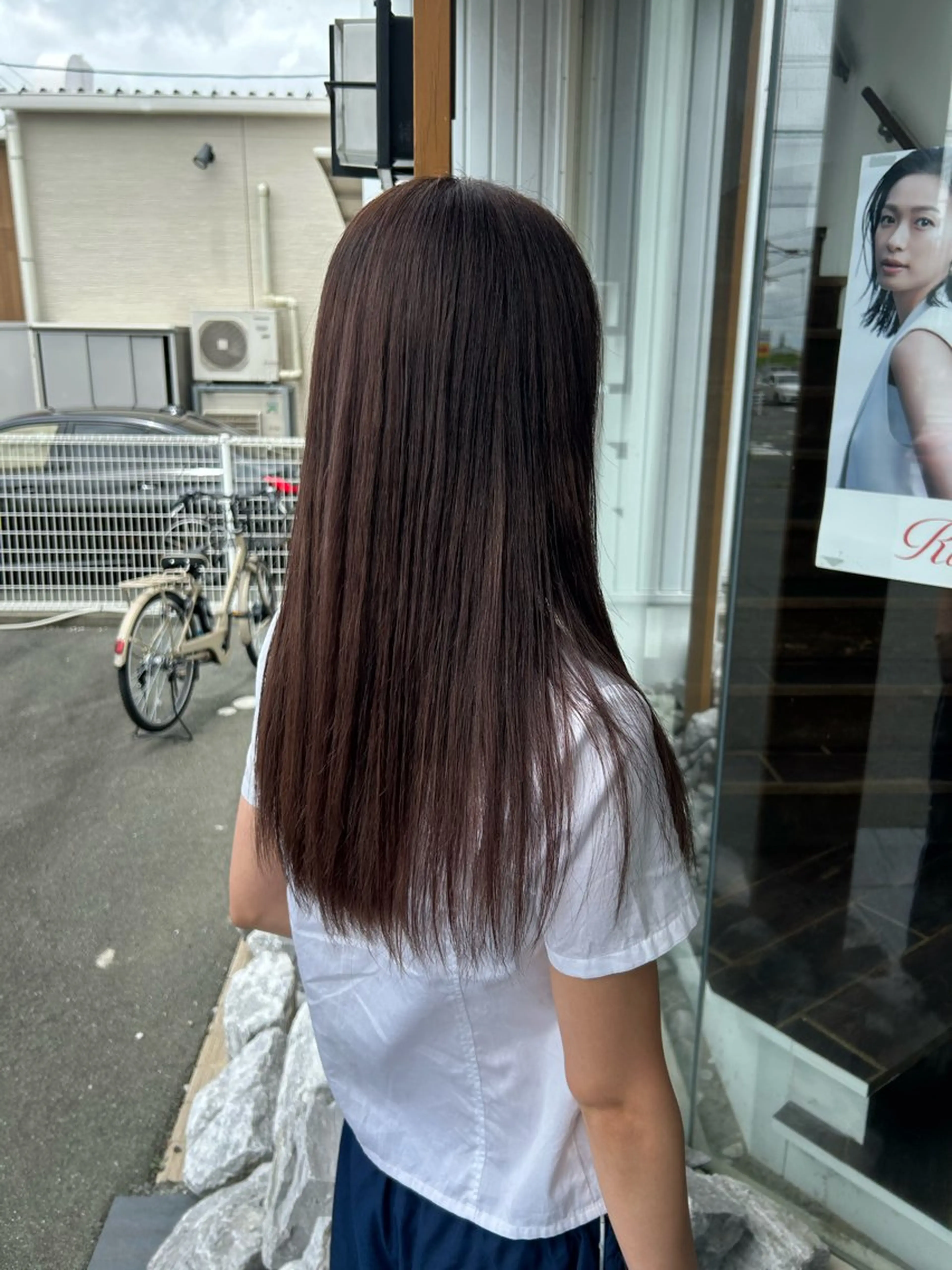 ロング ヘアカラー 小久保音々華/ 髪質改善/暖色カラーのヘアスタイル