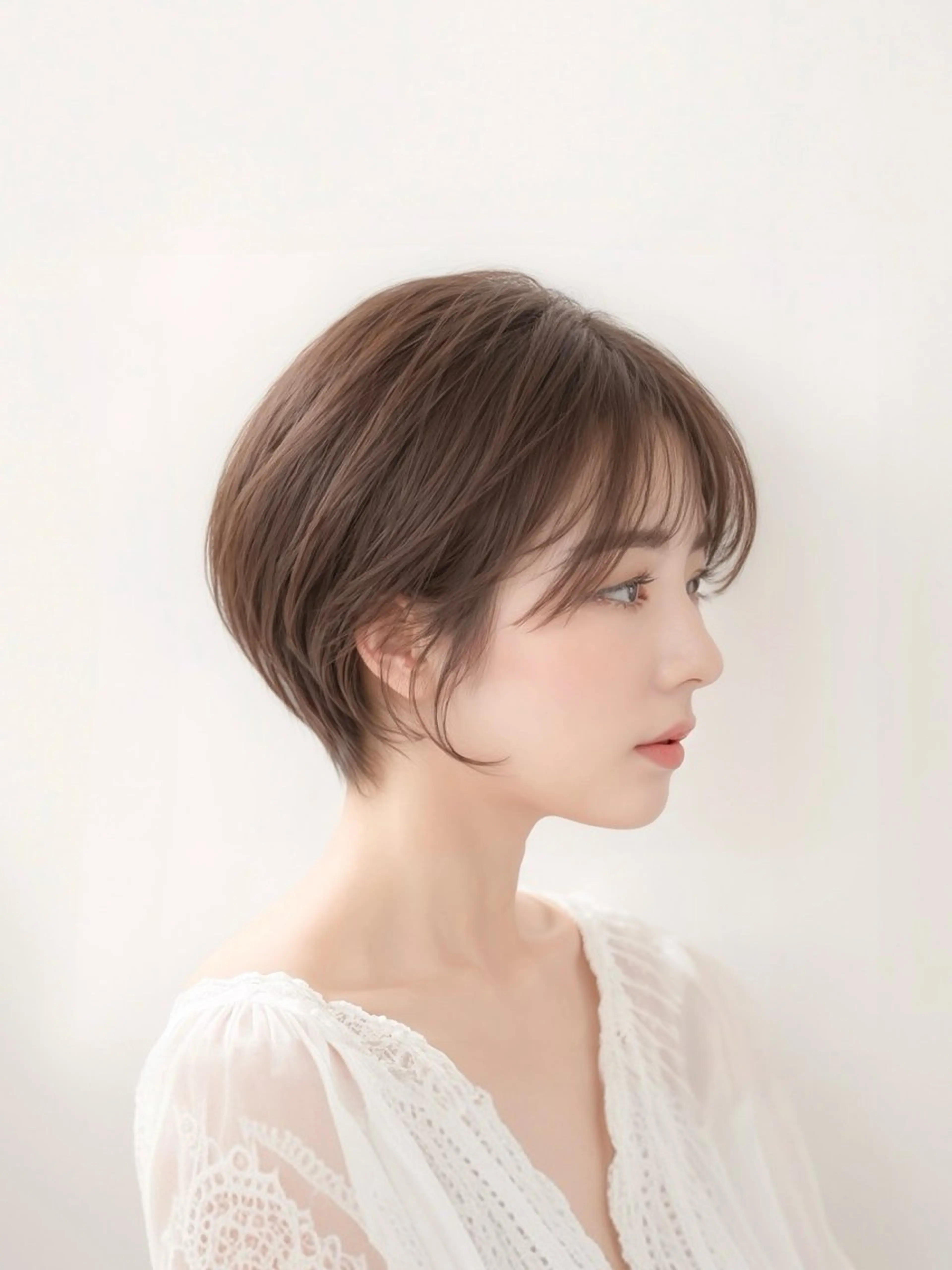 ショート カラー カット ヘアカラー トリートメント 🫧ゆうき🪽 髪質改善/ハイライトのヘアスタイル