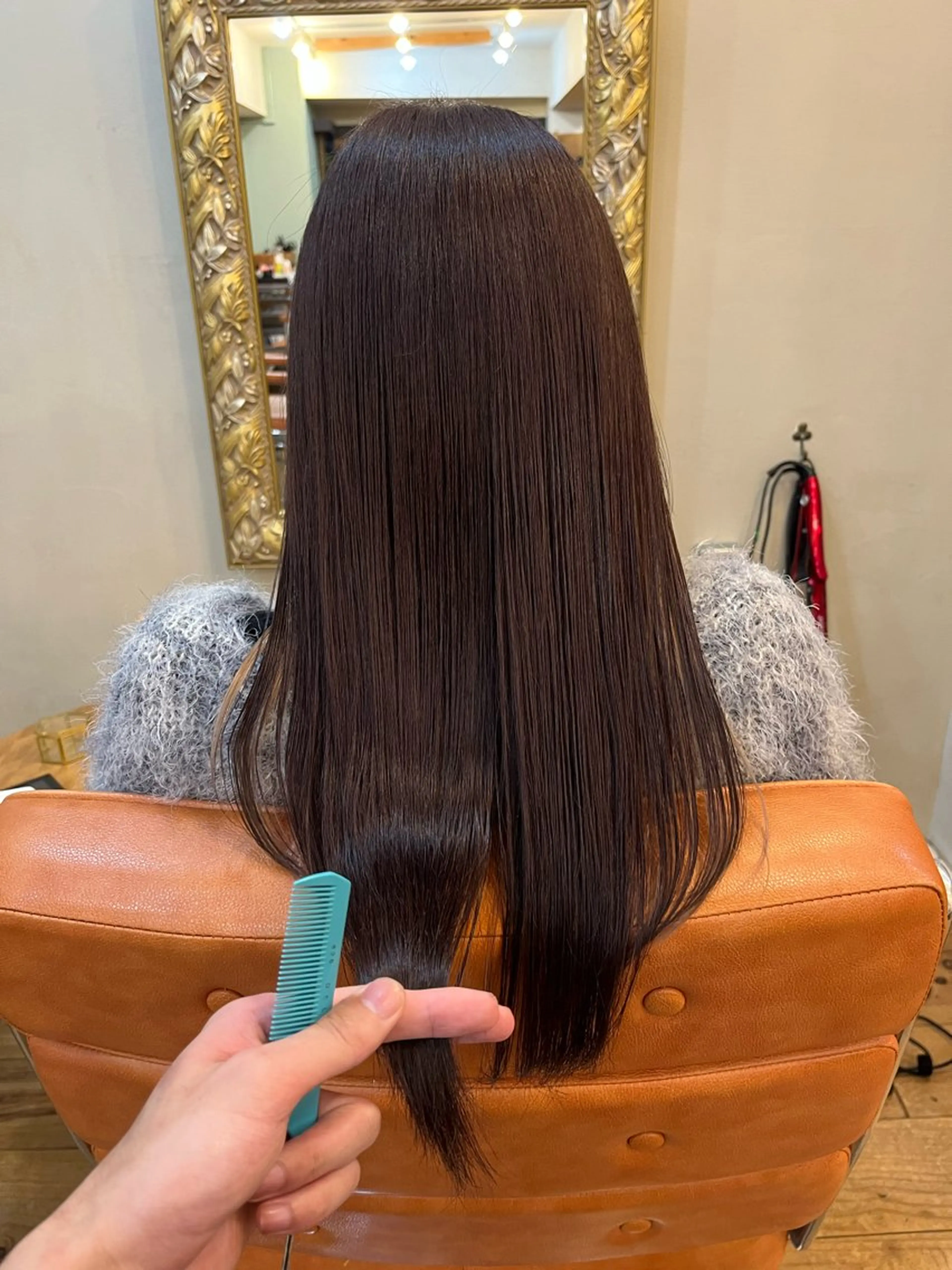 ロング ⚪️髪質改善 縮毛 店長 コウ⚪️のヘアスタイル