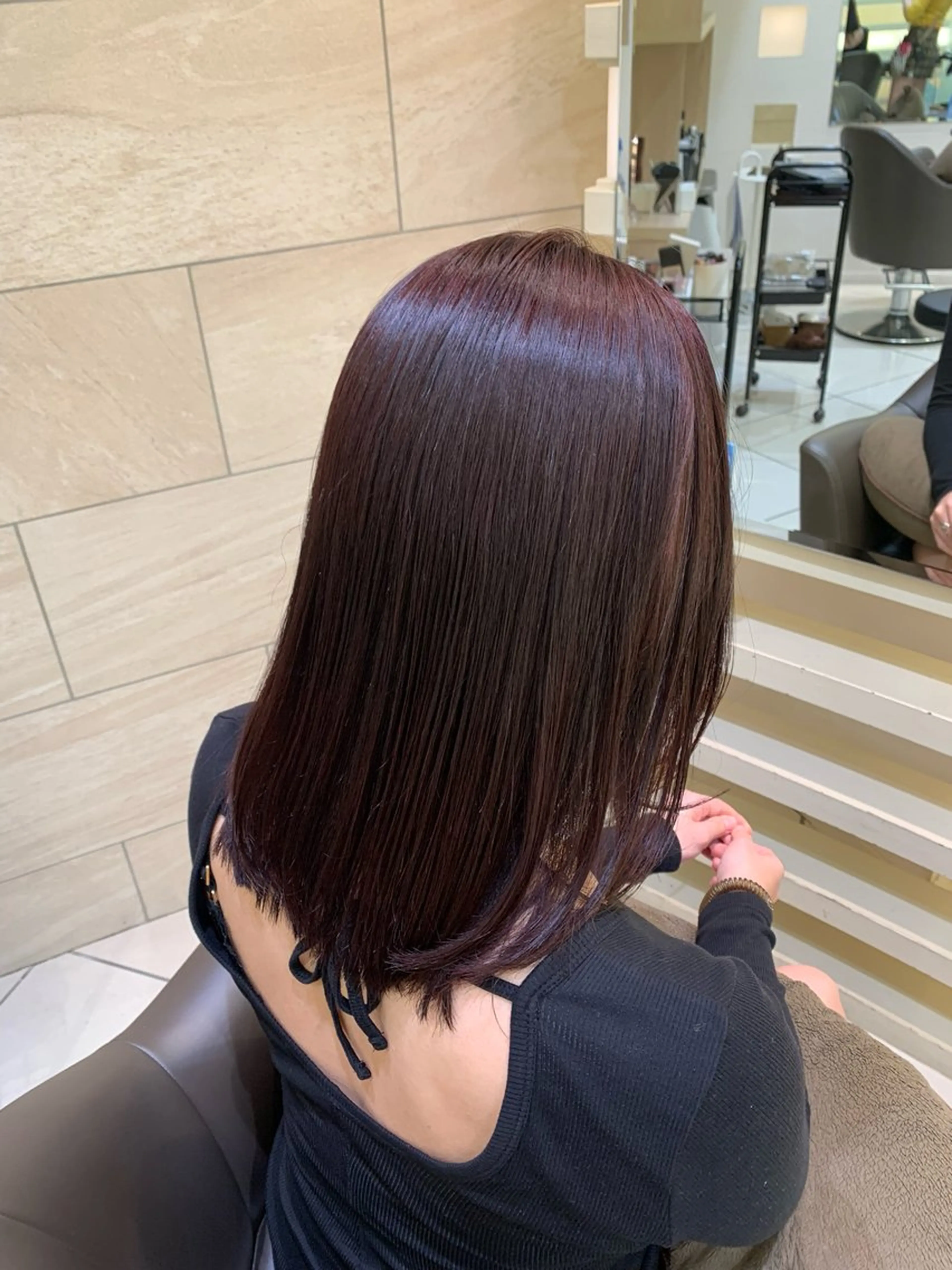 ［🍑透明感🍑］ブリーチなしダブルカラー＋aujua 1stepトリートメントの写真