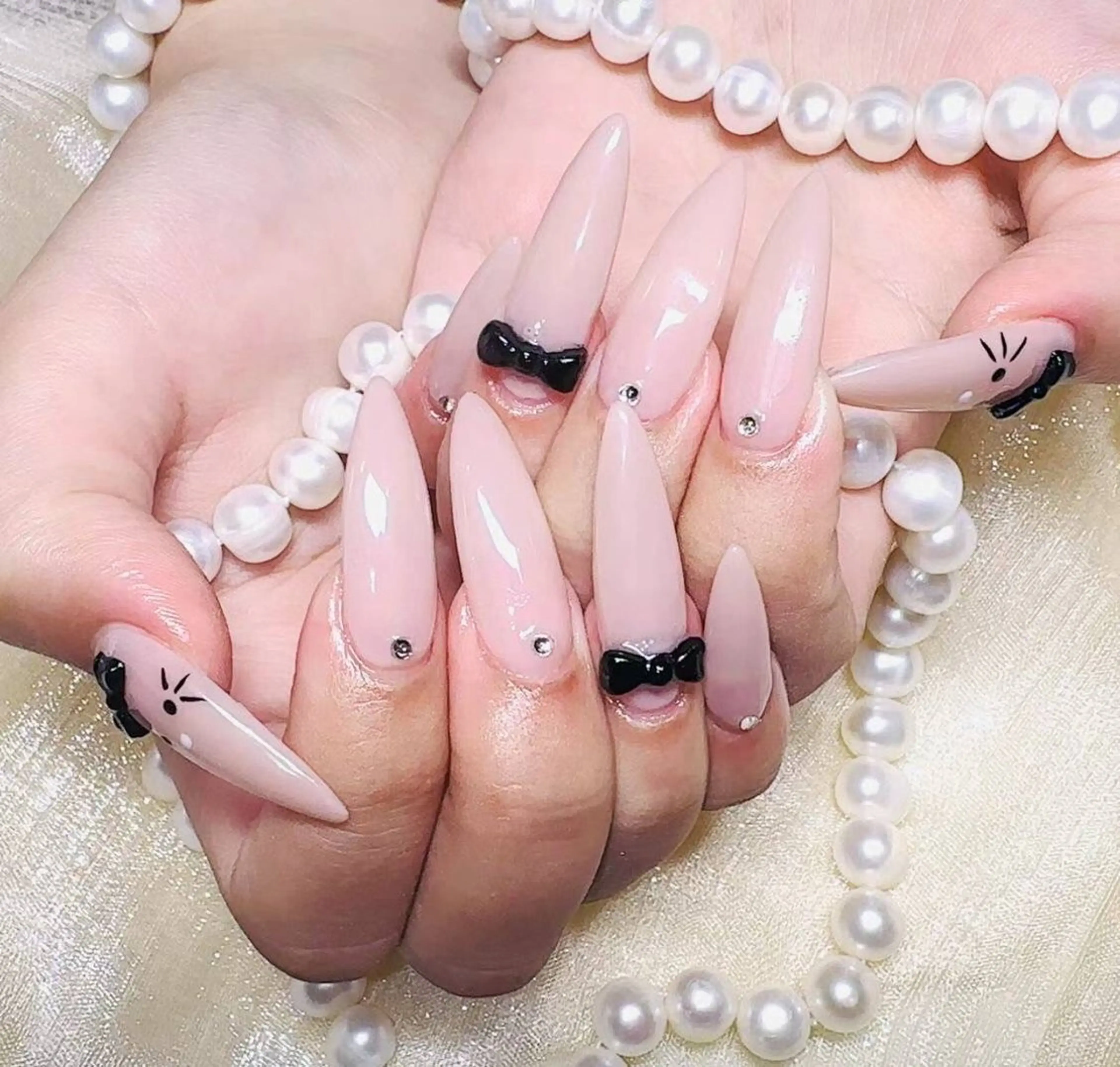 ネイル ハンドネイル ラベンダー💖日暮里 ルル💖ネイルのネイルデザイン