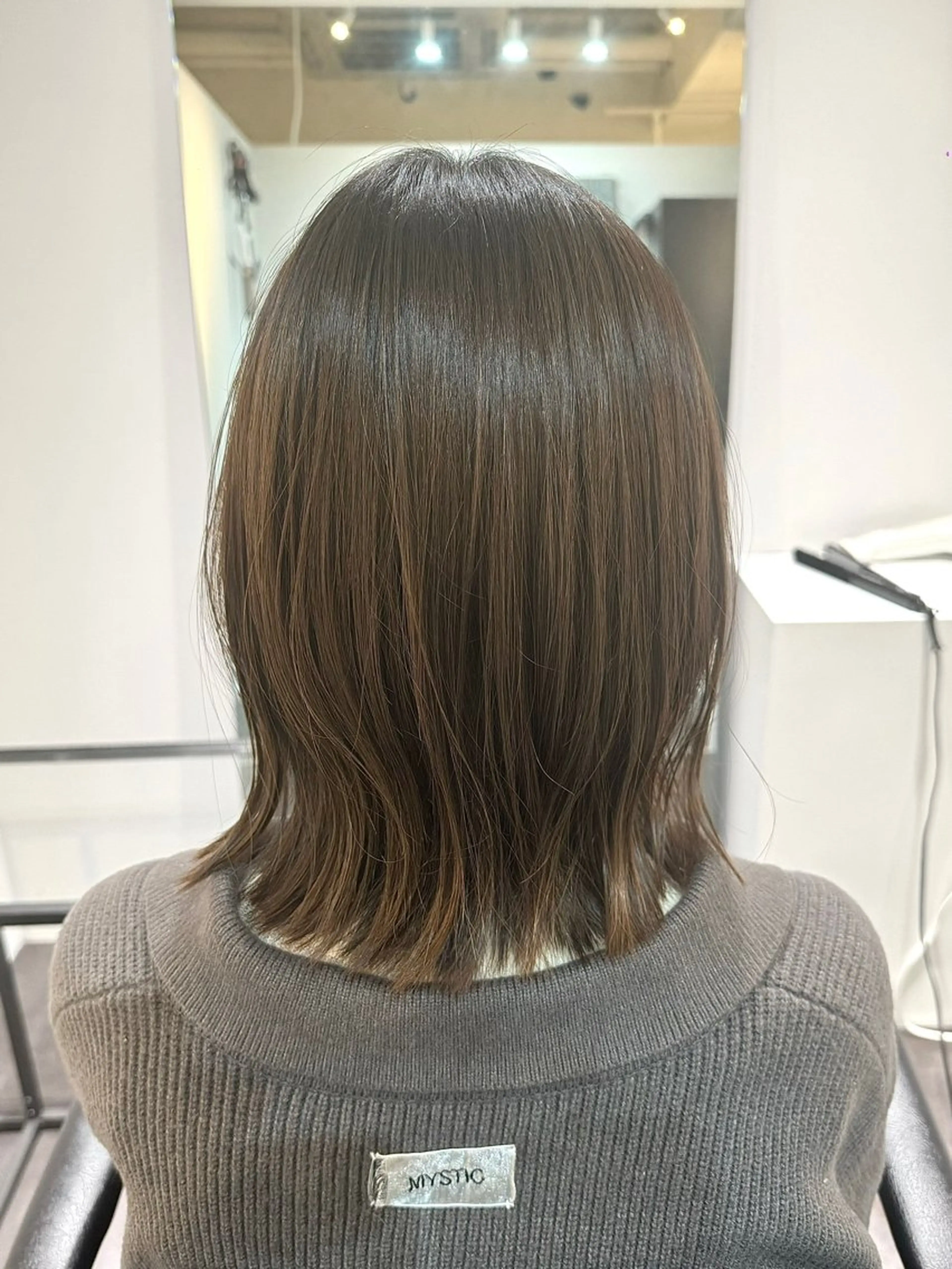 ミディアム カット ヘアカラー chill仙台所属・藤田 一樹のヘアスタイル