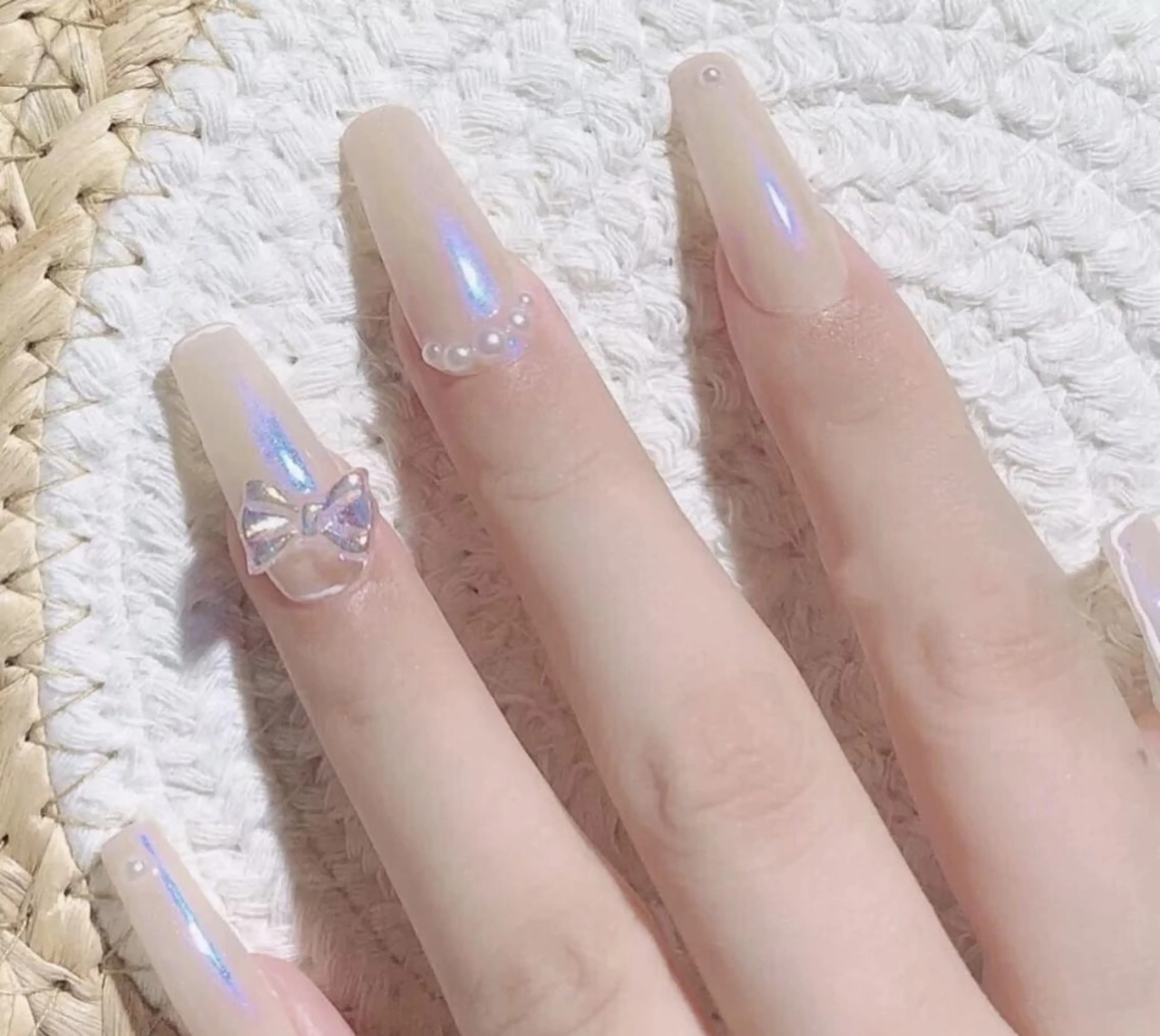 ネイル 🦋ネイルサロン ブラン🌈ゆりのネイルデザイン