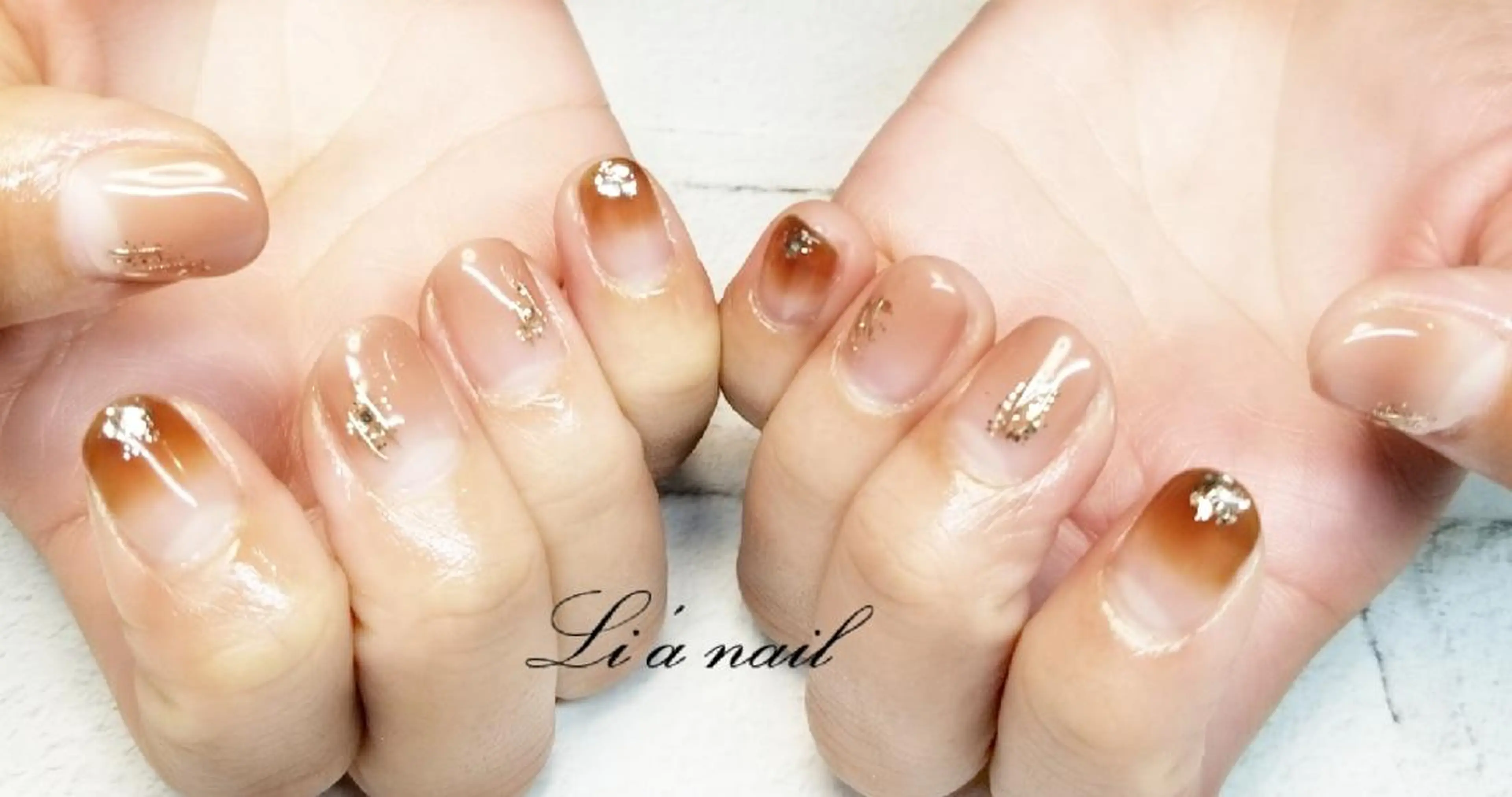 ネイル ハンドネイル ハンドケア Li'a  nailのネイルデザイン