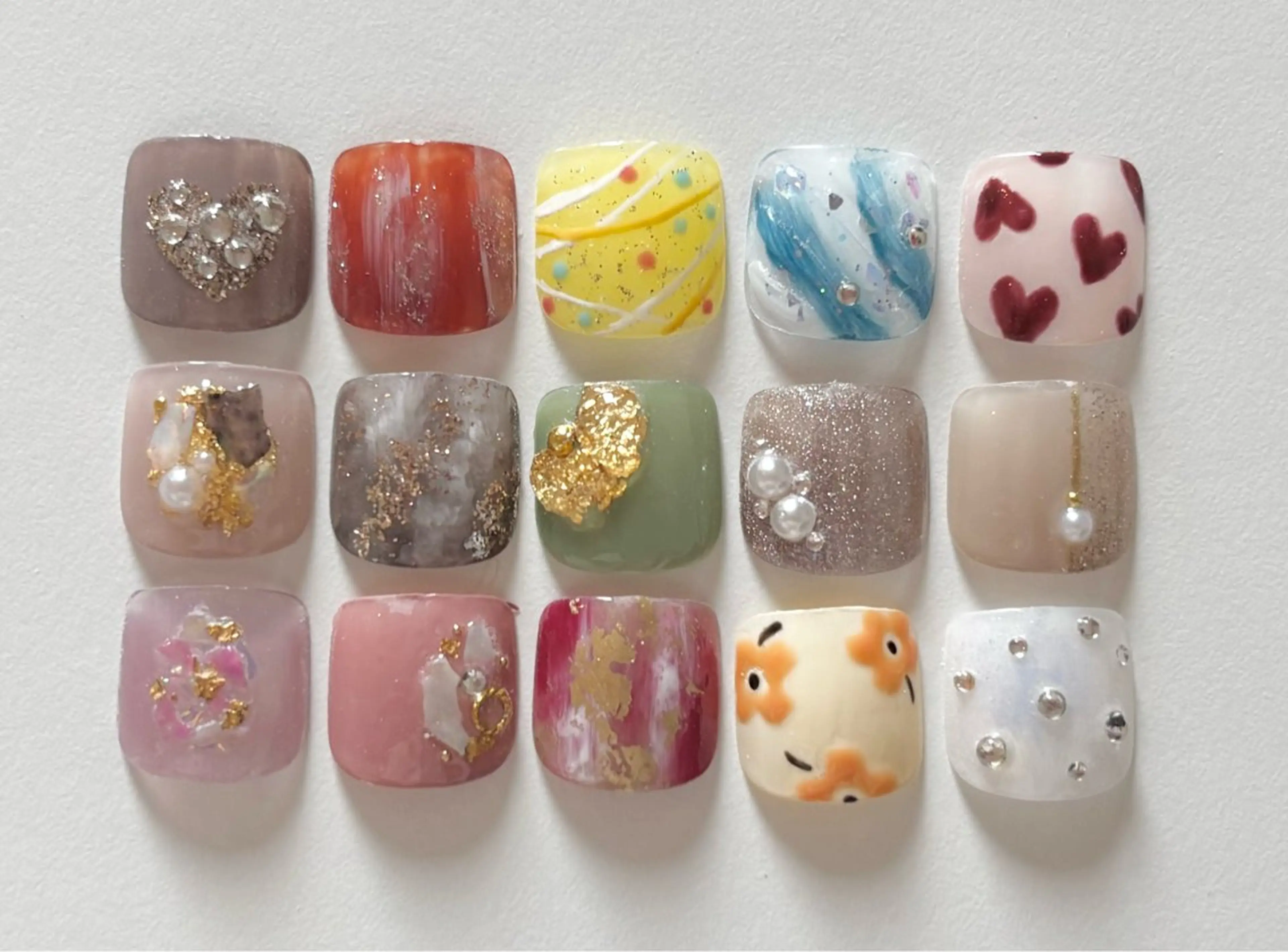 【フット】1本アートの写真