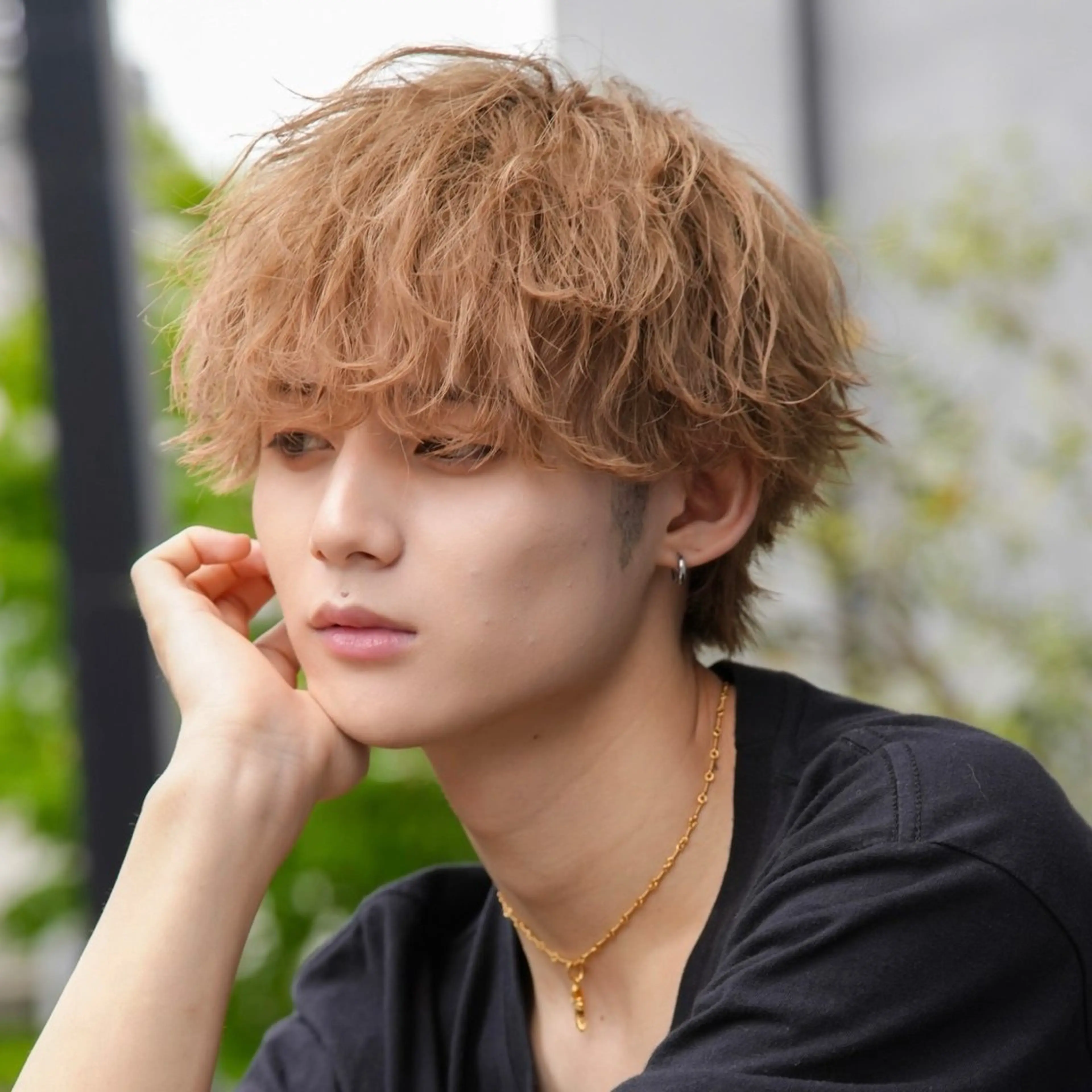 メンズ マッシュ 毛流れ/シャドウ 🇰🇷AYATOのヘアスタイル