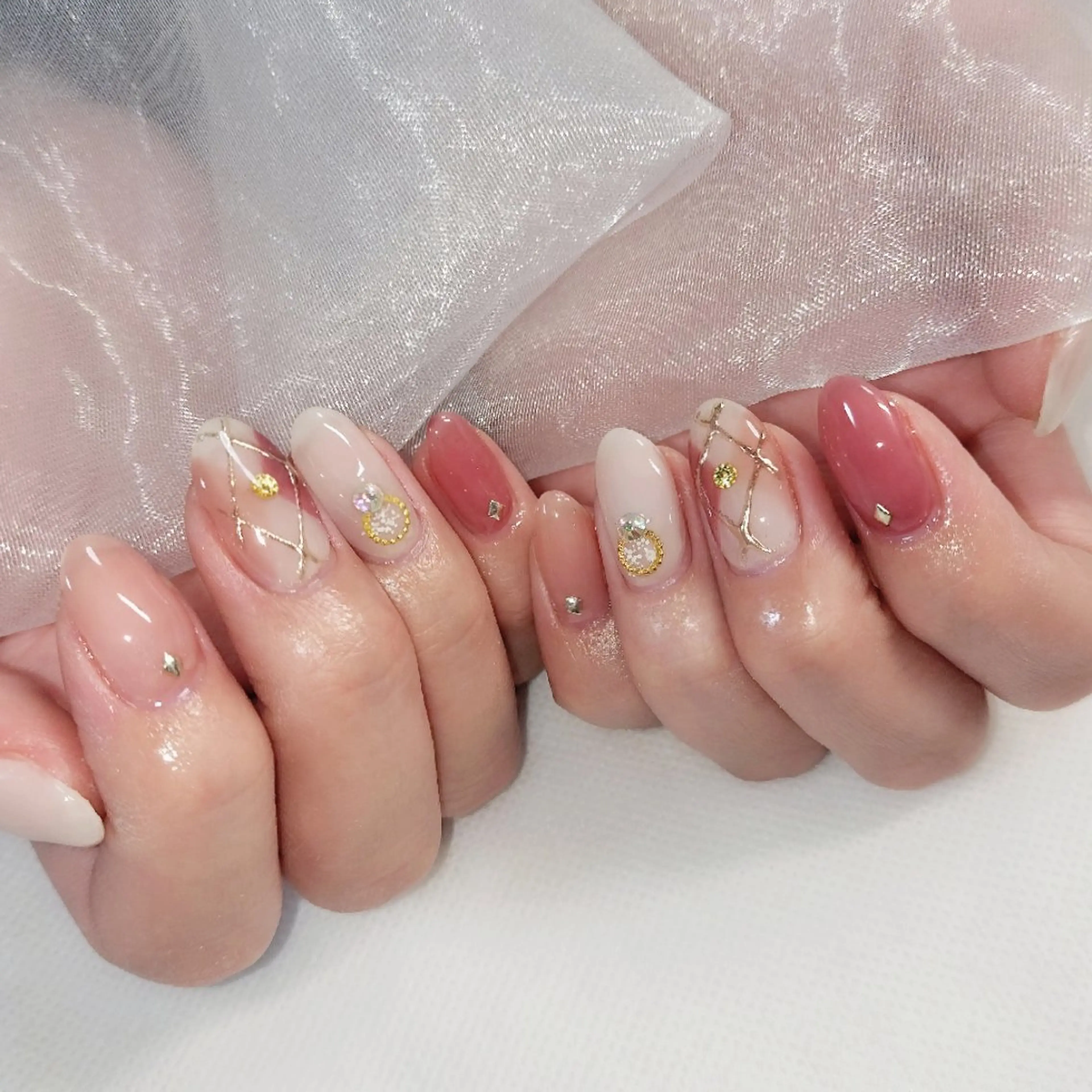 ネイル ハンドネイル Nail leef《リーフ》所属・kahosan 𓆉のネイルデザイン