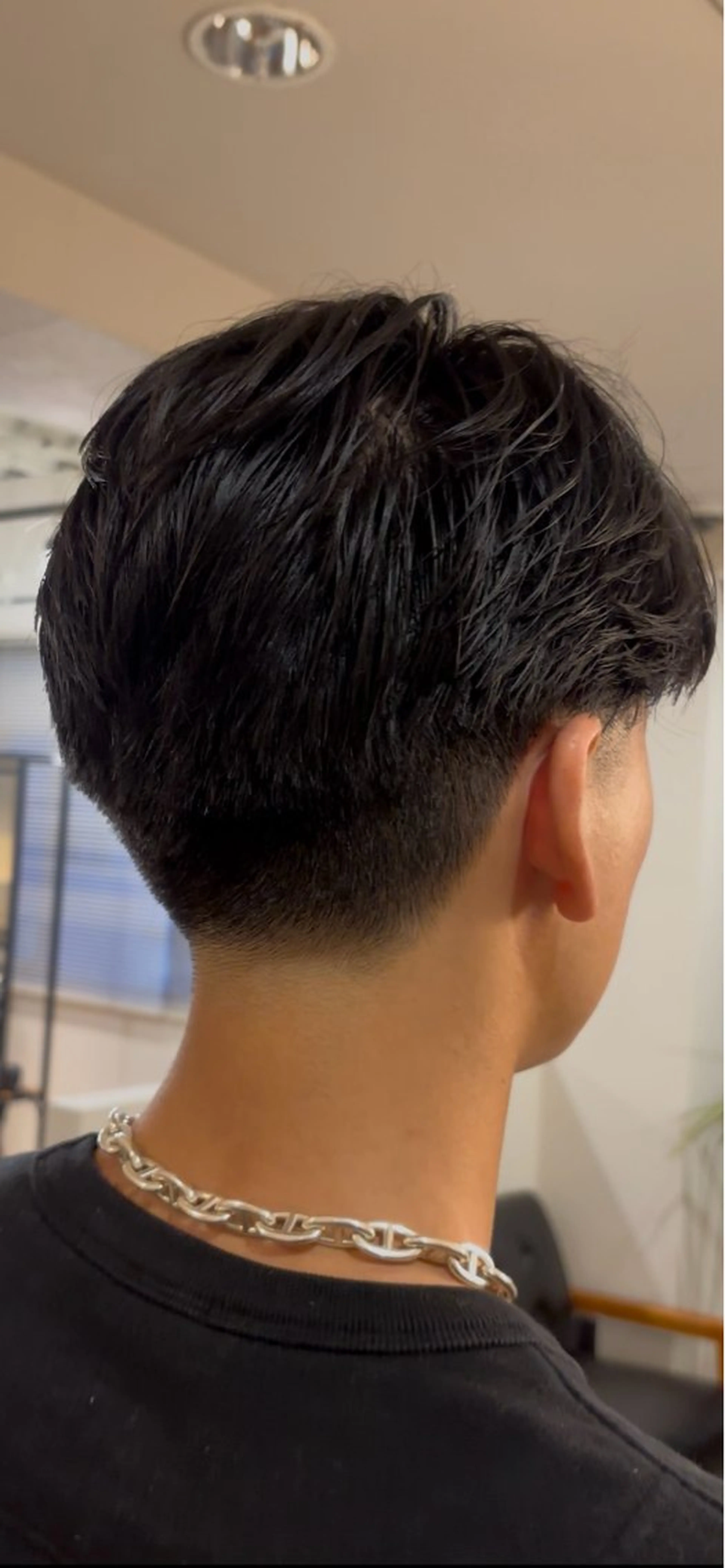 メンズ フェードカット カット 河辺 璃久のヘアスタイル