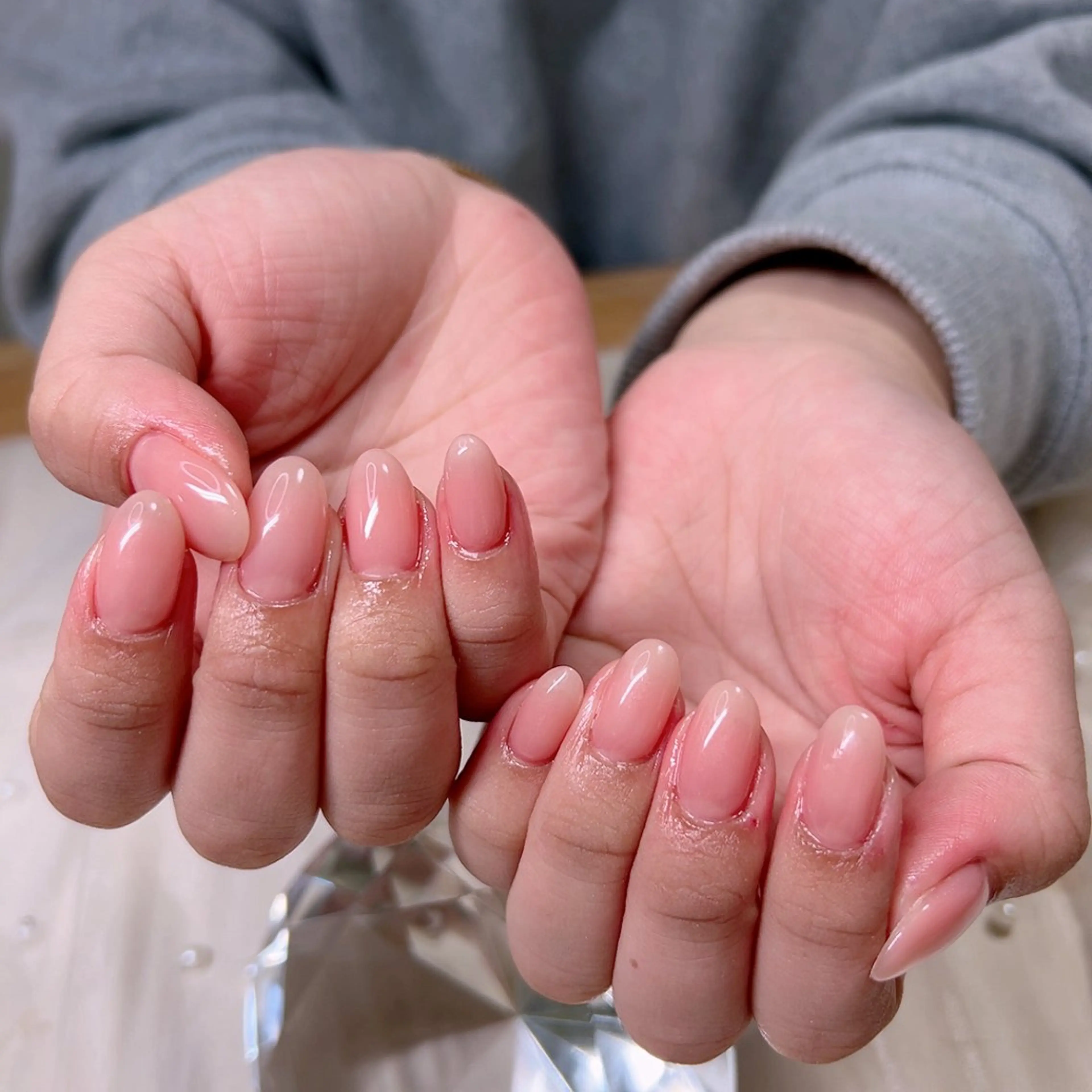 ネイル オフィスネイル ワンカラーネイル シンプルネイル 冬ネイル Cute Tips nailのネイルデザイン