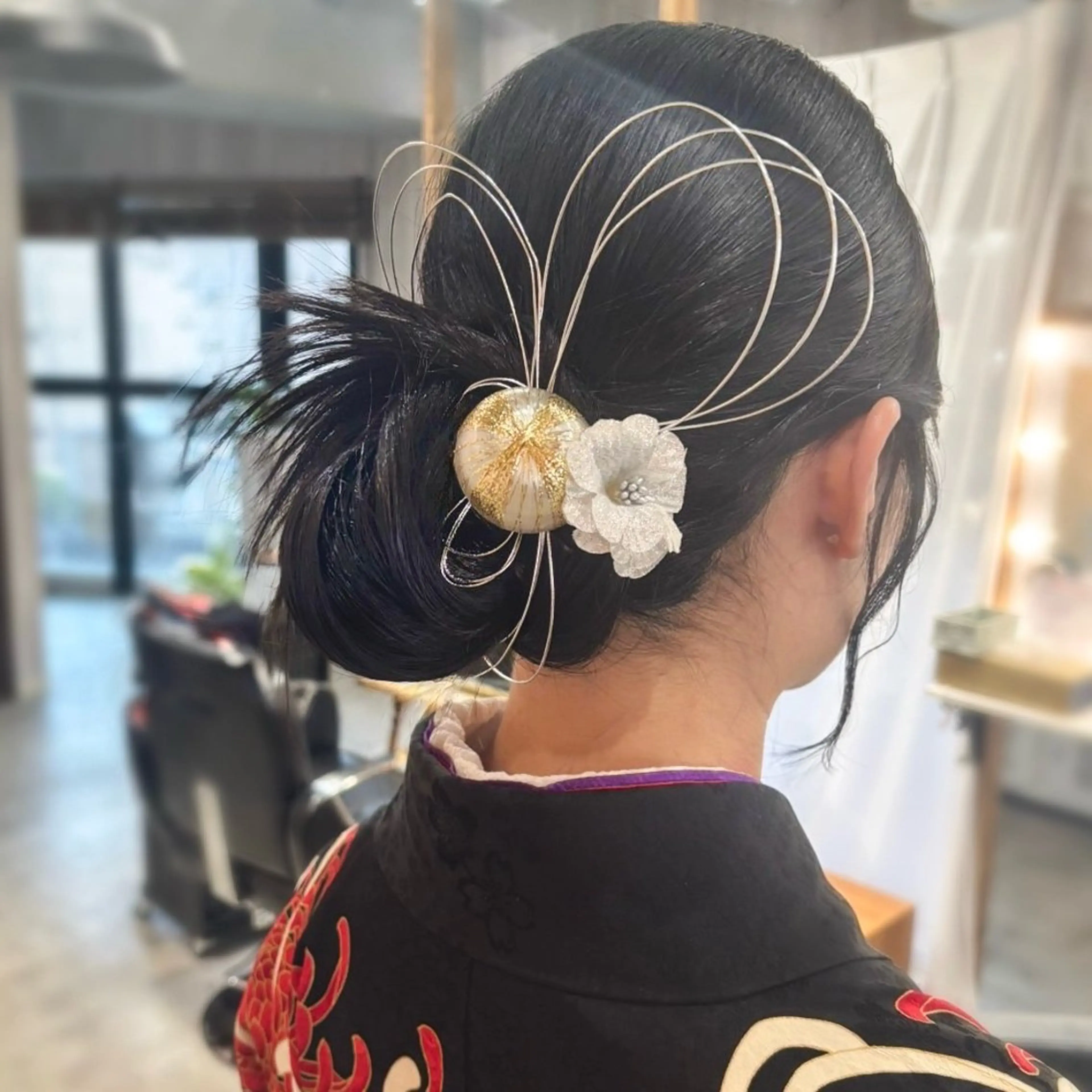 ロング ヘアアレンジ 着物ヘア 着付け iMiuqelo所属・Hair/Make- up❤︎saOsaのその他イメージ