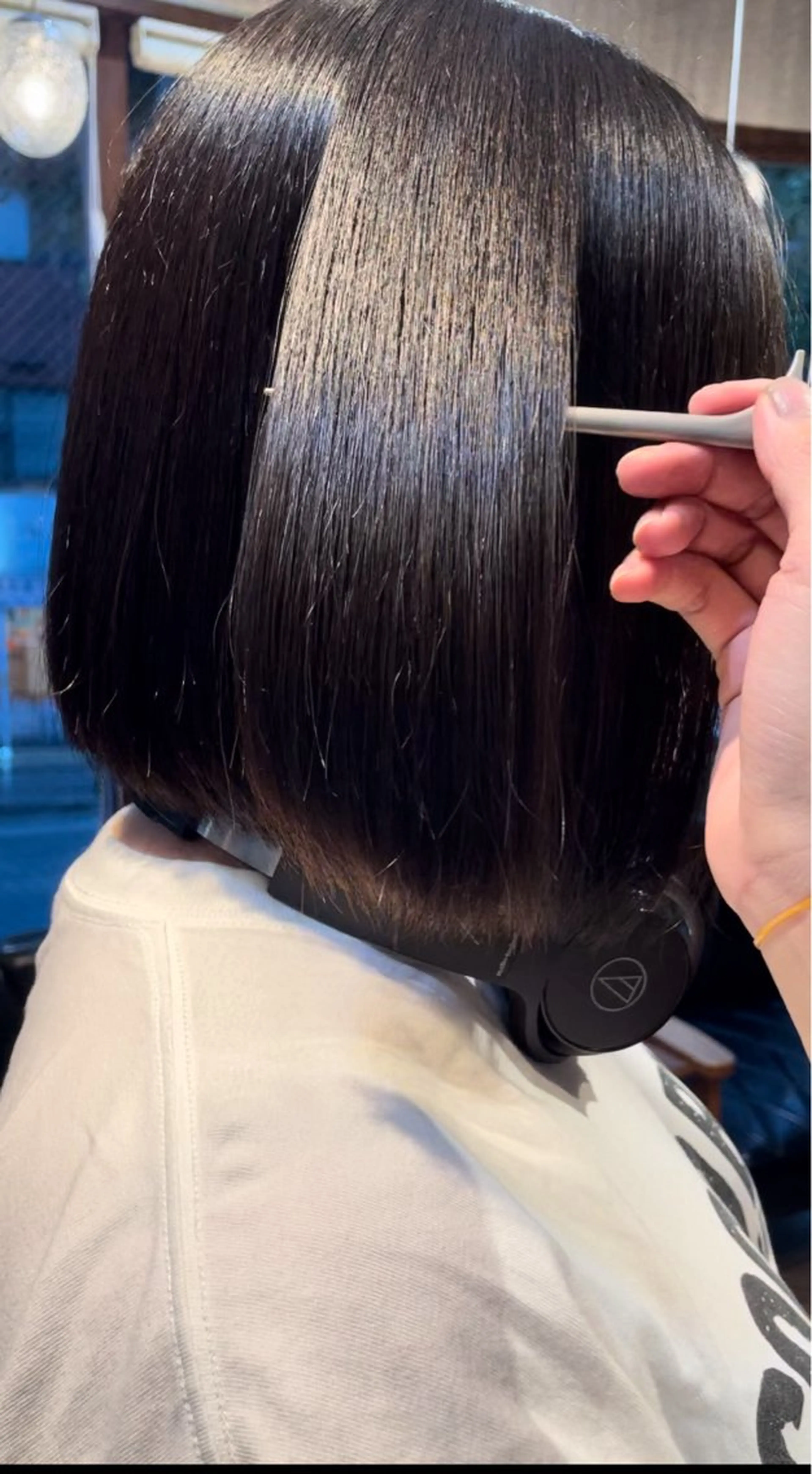 ショート 縮毛矯正 ショート✂︎ ゆるパーマKANOのヘアスタイル