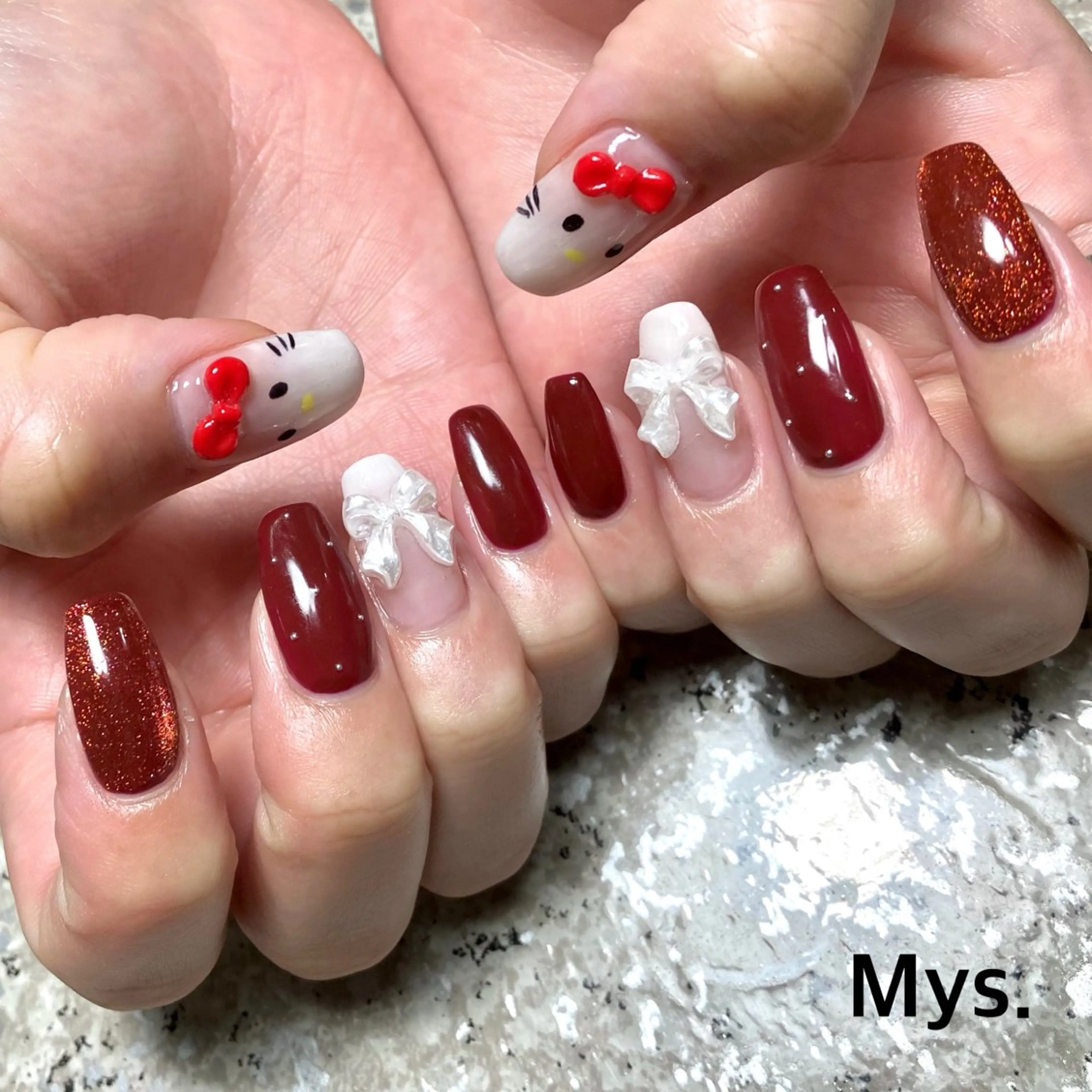 ネイル ハンドネイル Mys. 三上紗紀のネイルデザイン