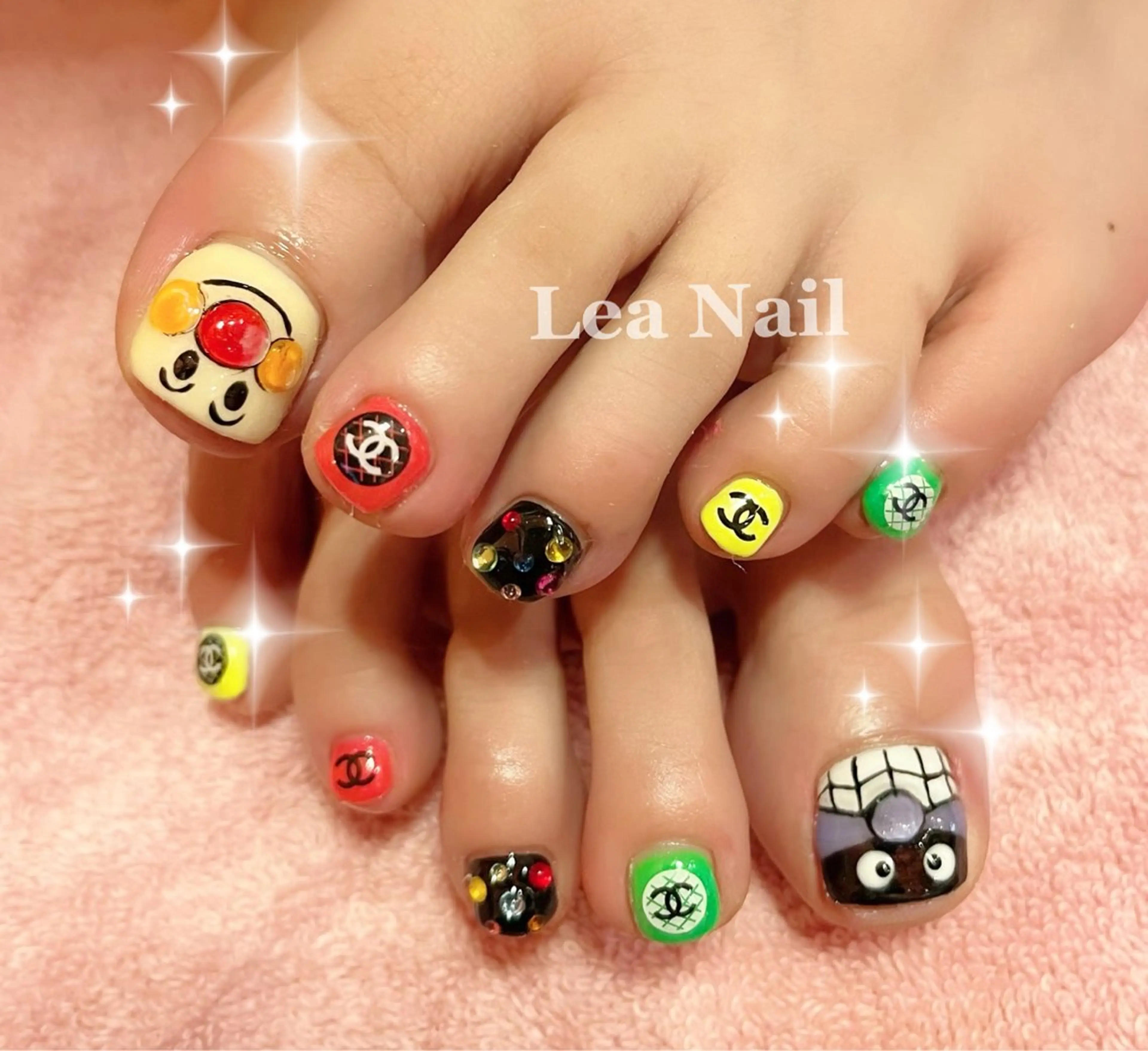 ネイル ぷっくりネイル Lea Nailのネイルデザイン