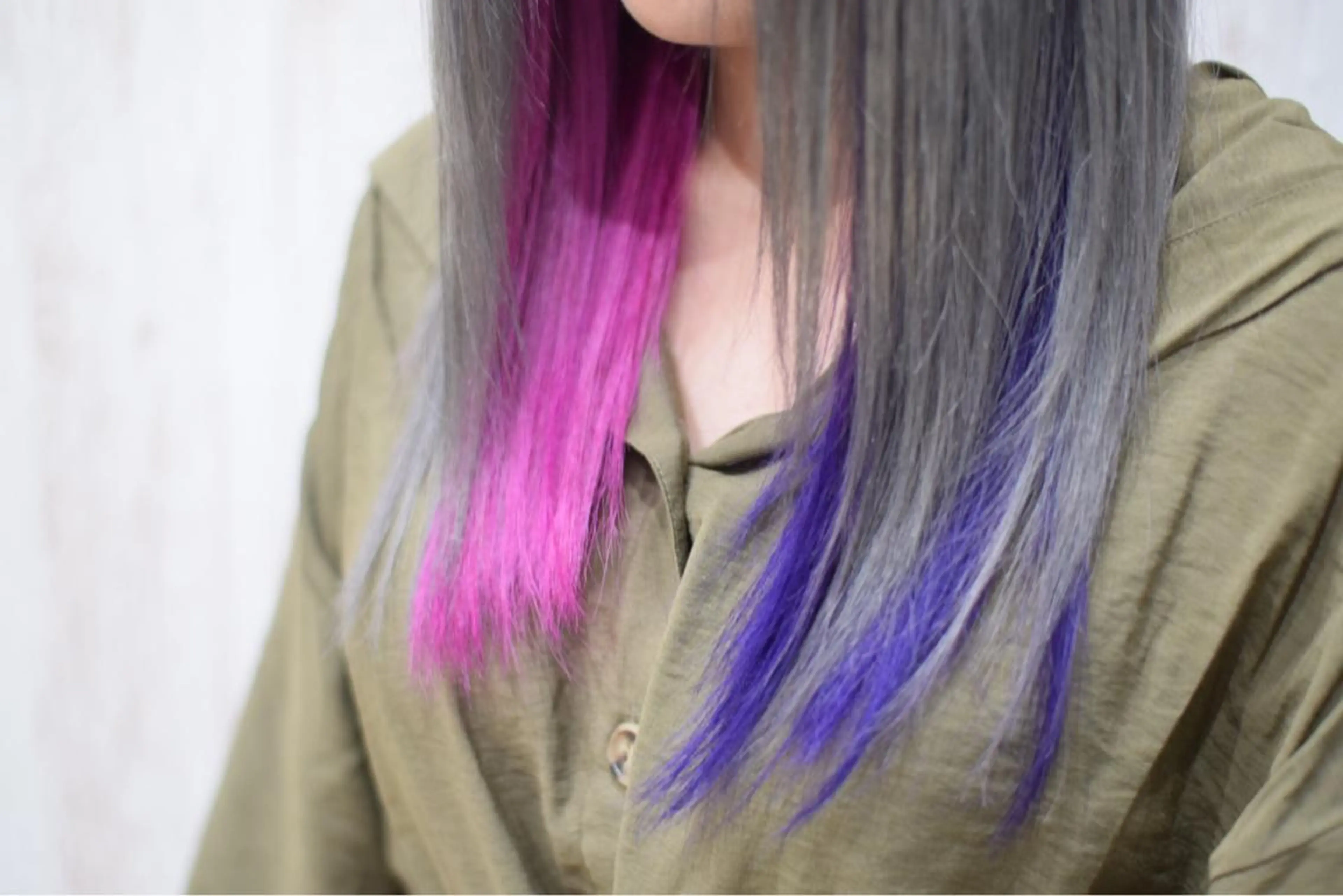 セミロング カラー GATE.所属・GATE. staffのヘアスタイル